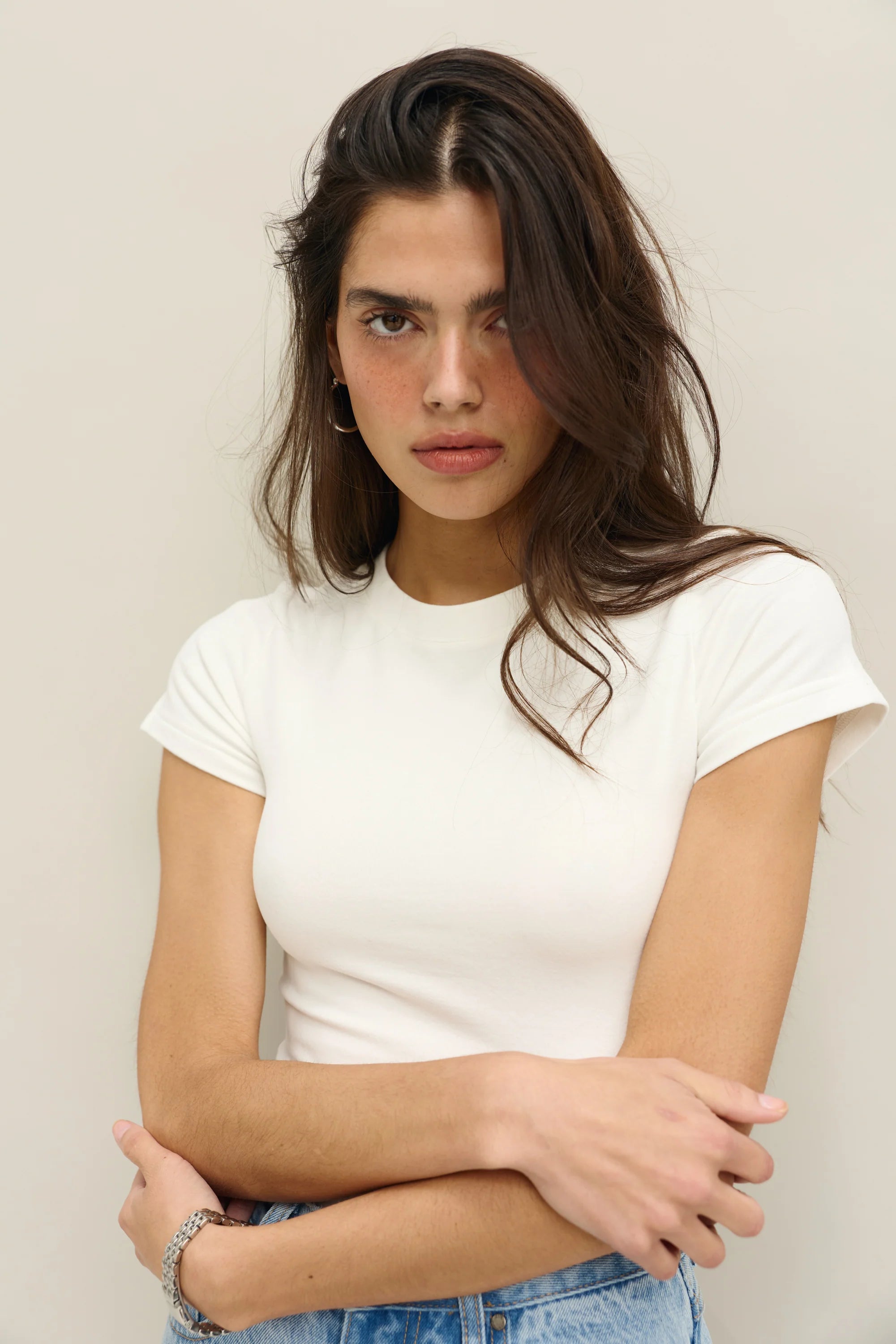 ORTC Evie Fitted T-Shirt - White