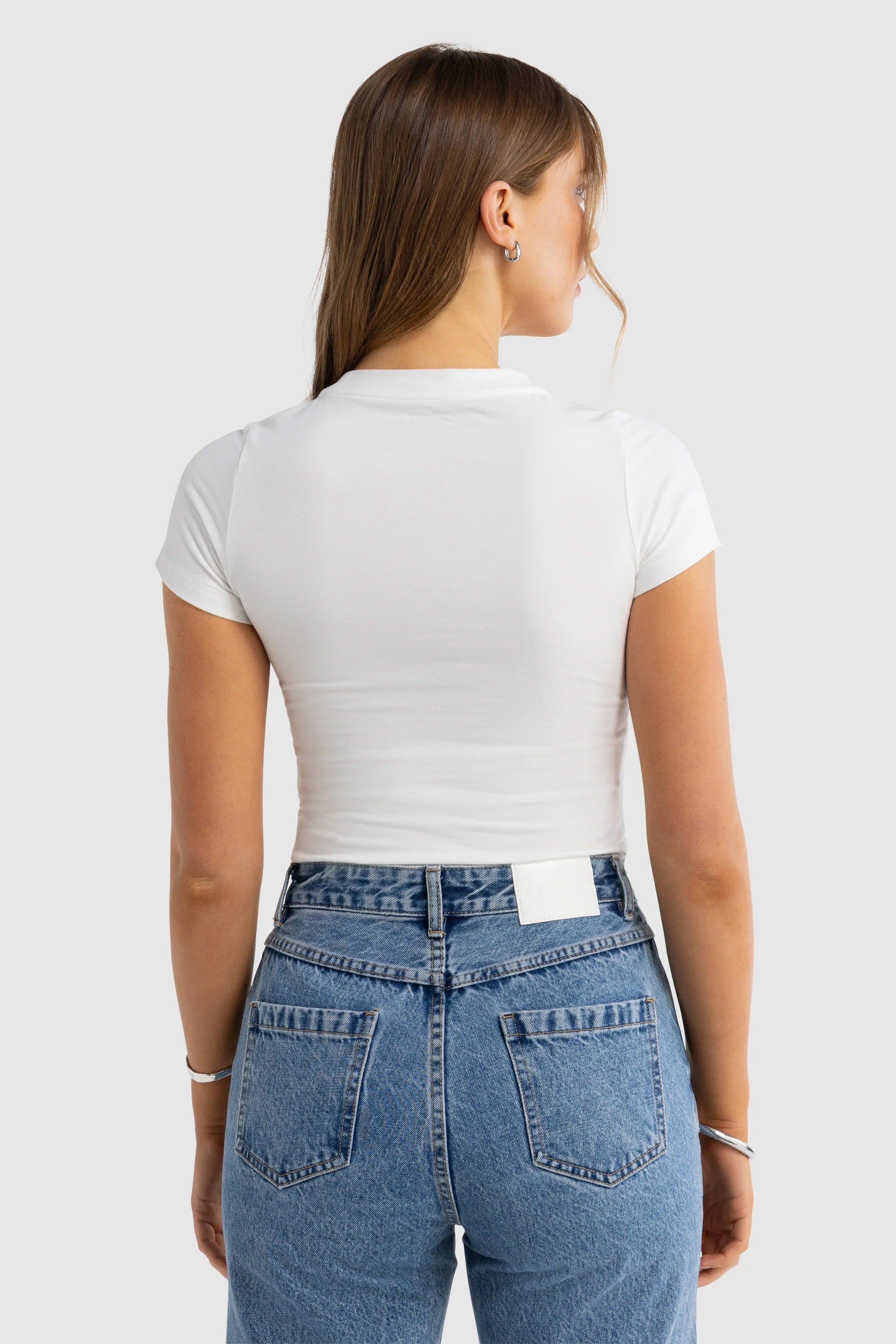 ORTC Evie Fitted T-Shirt - White