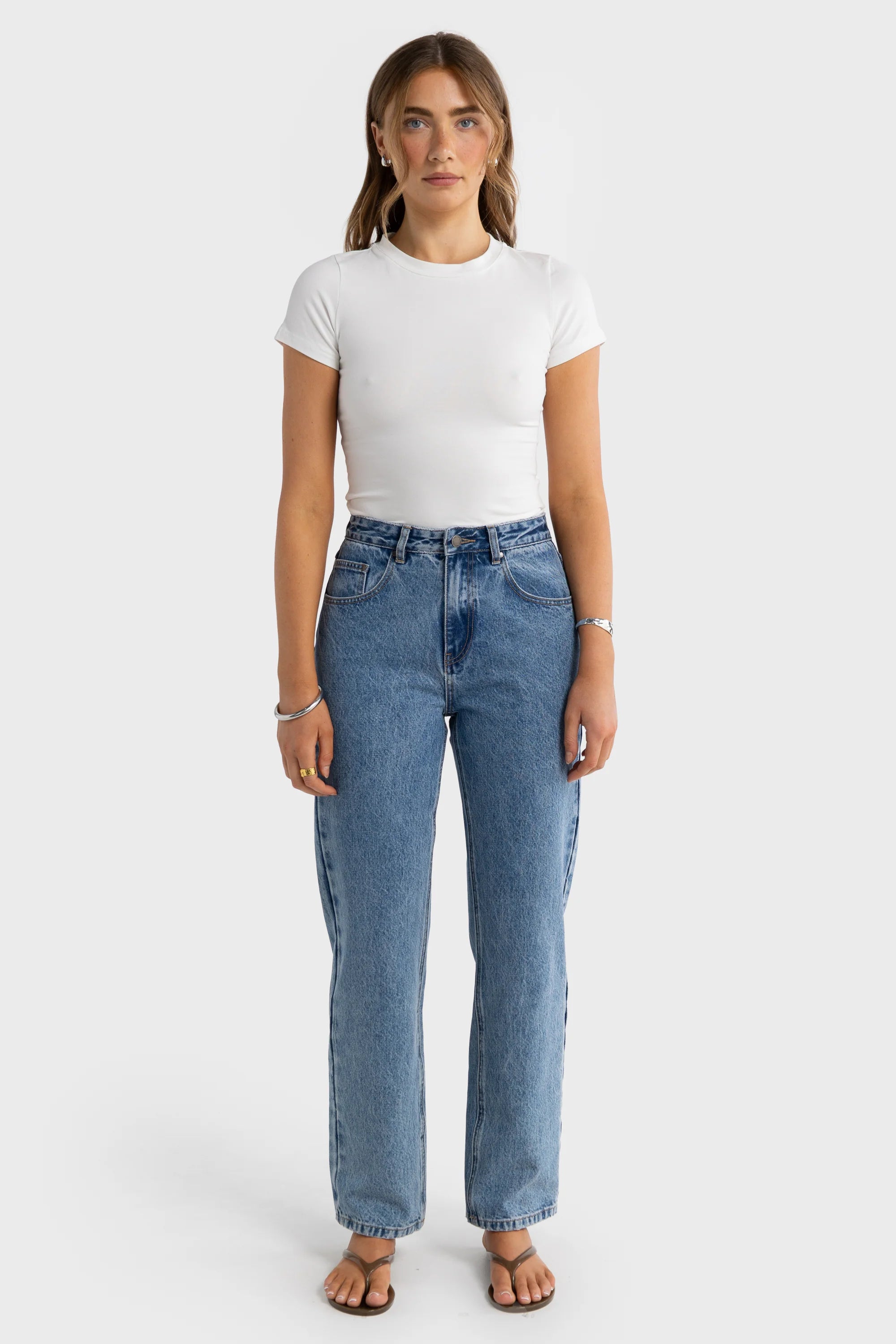 ORTC Evie Fitted T-Shirt - White