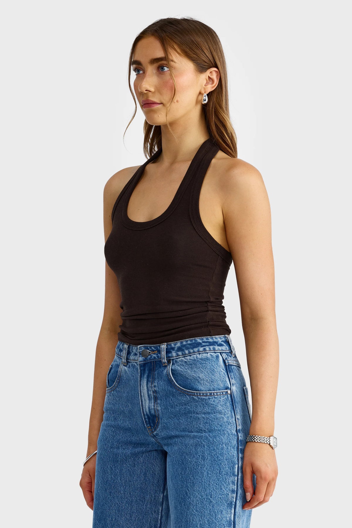 ORTC Margot Halter Tank - Carob