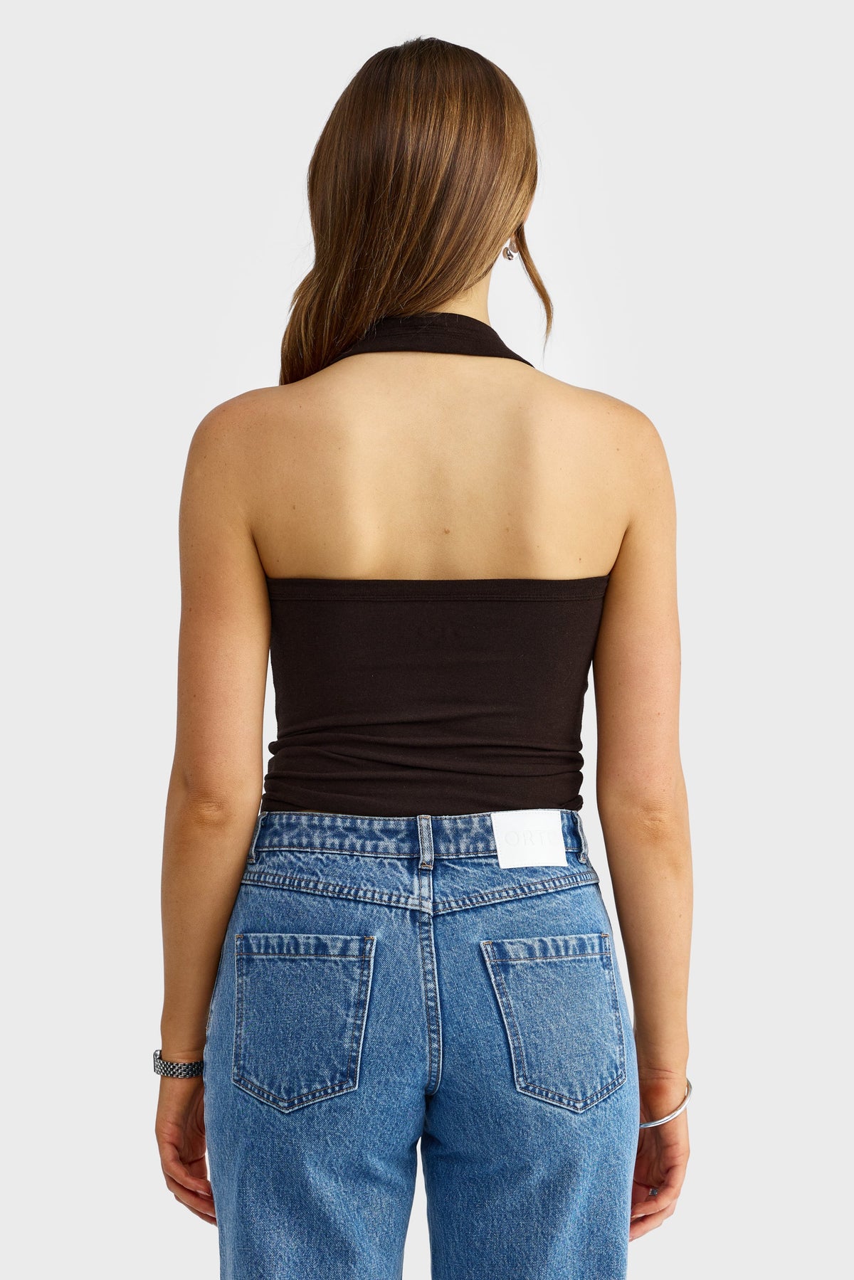 ORTC Margot Halter Tank - Carob