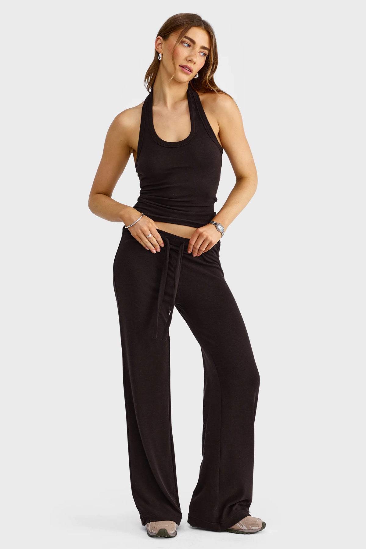 ORTC Margot Halter Tank - Carob
