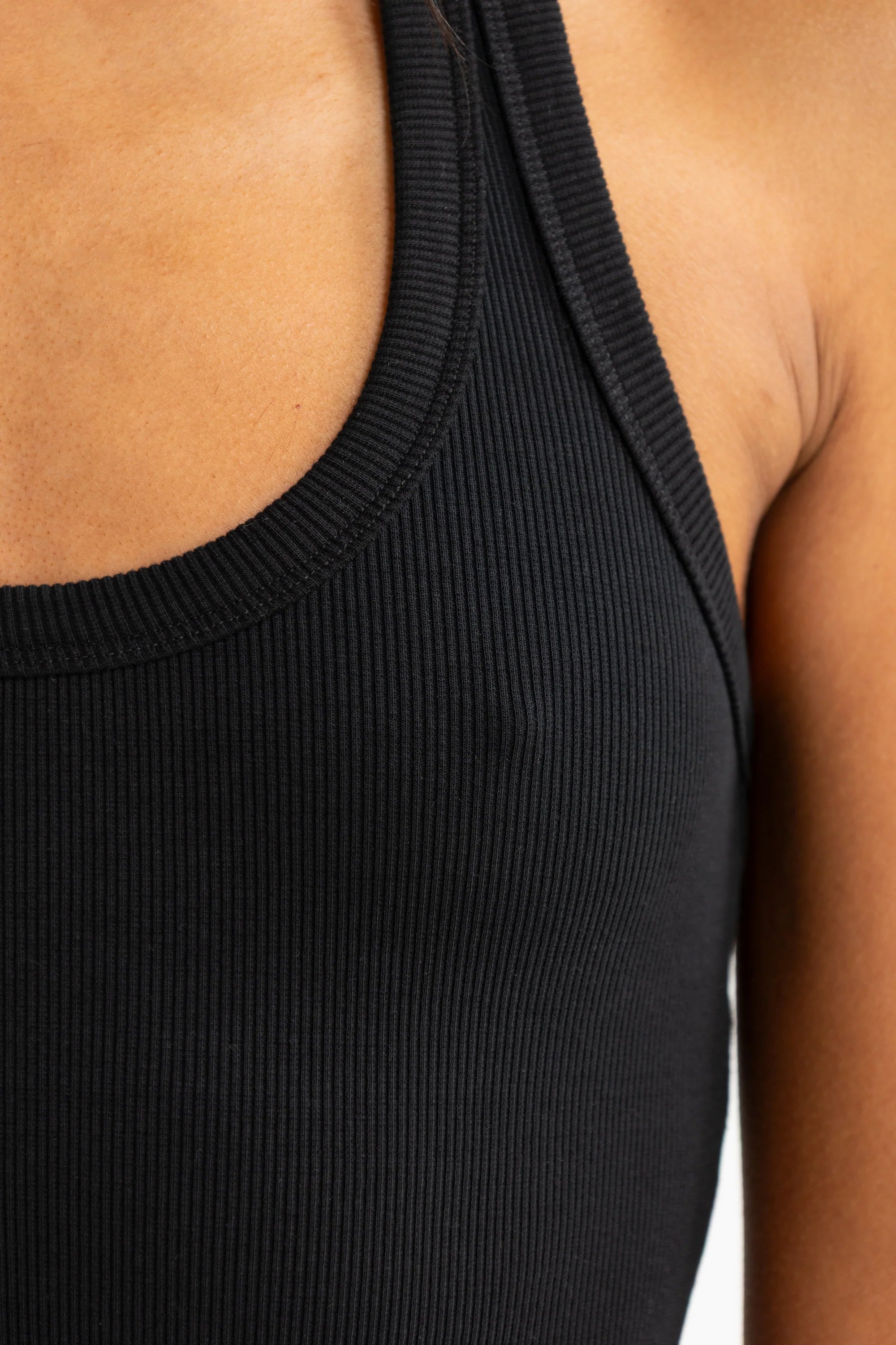 ORTC Sunday Halter Tank - Black