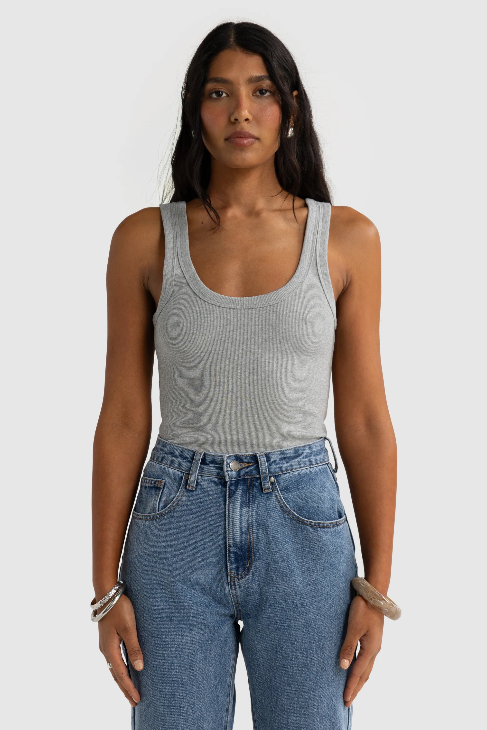 ORTC Sunday Scoop Tank - Grey Marle