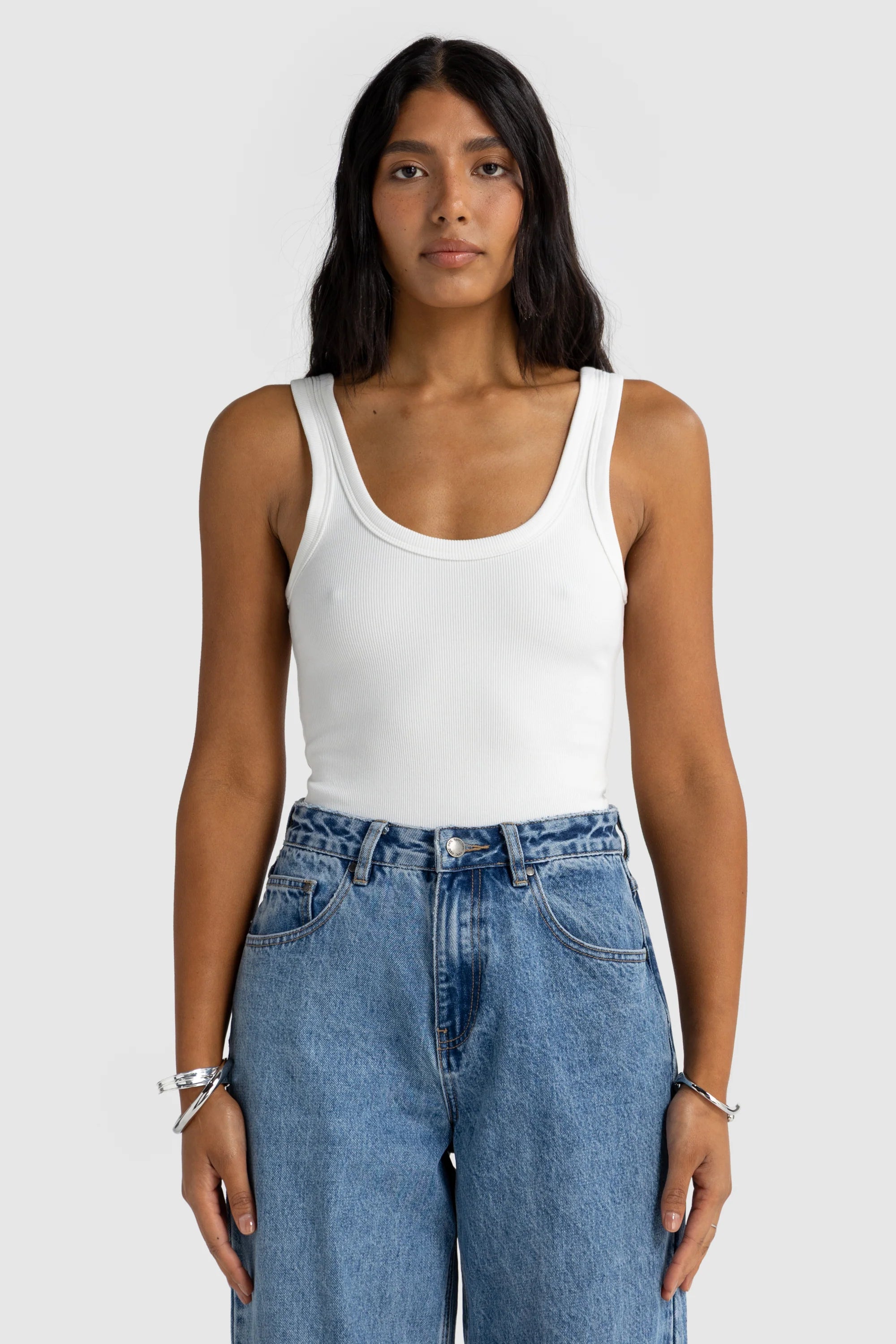 ORTC Sunday Scoop Tank - White
