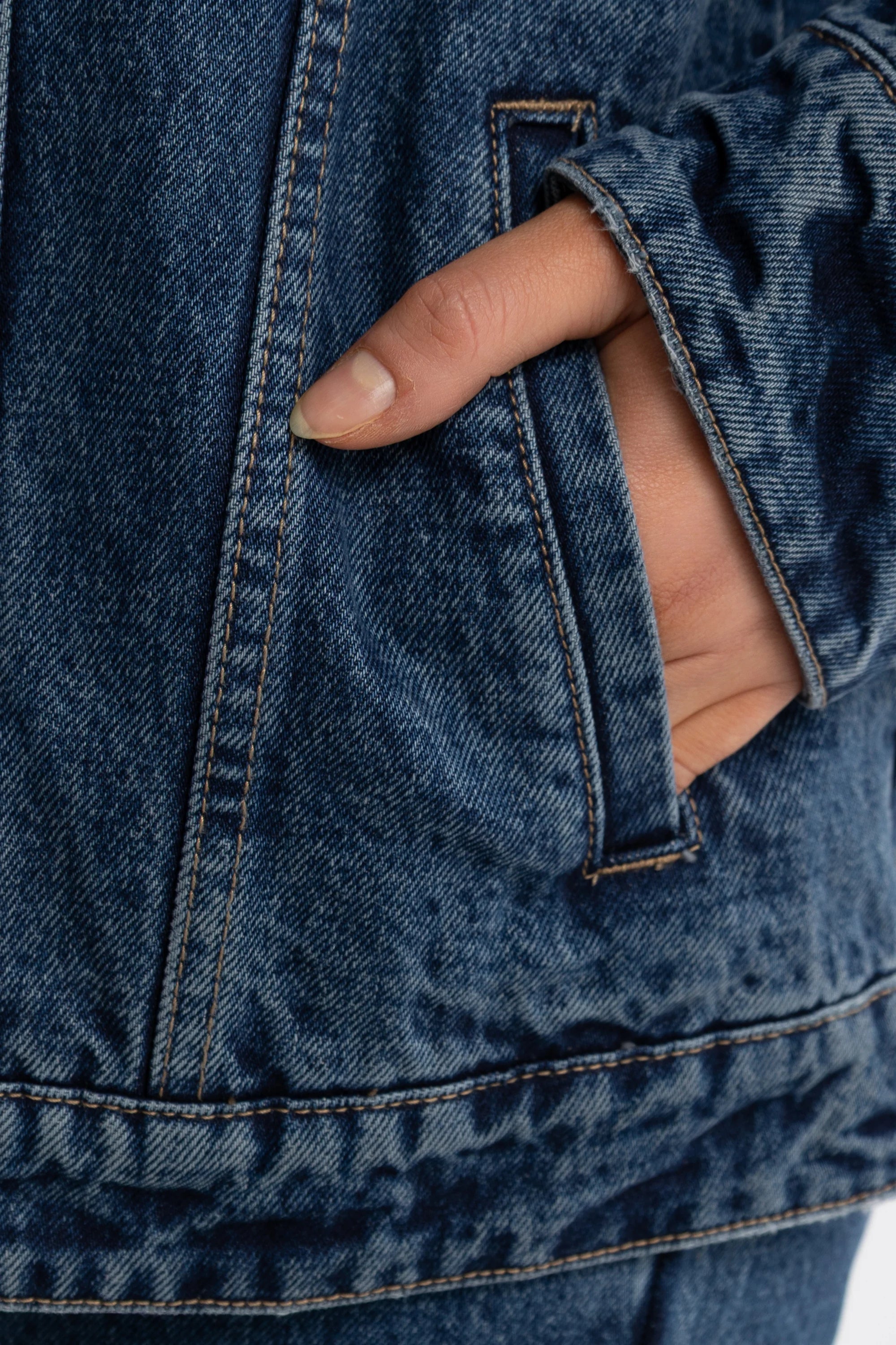 ORTC Willow Denim Oversized Jacket Indigo