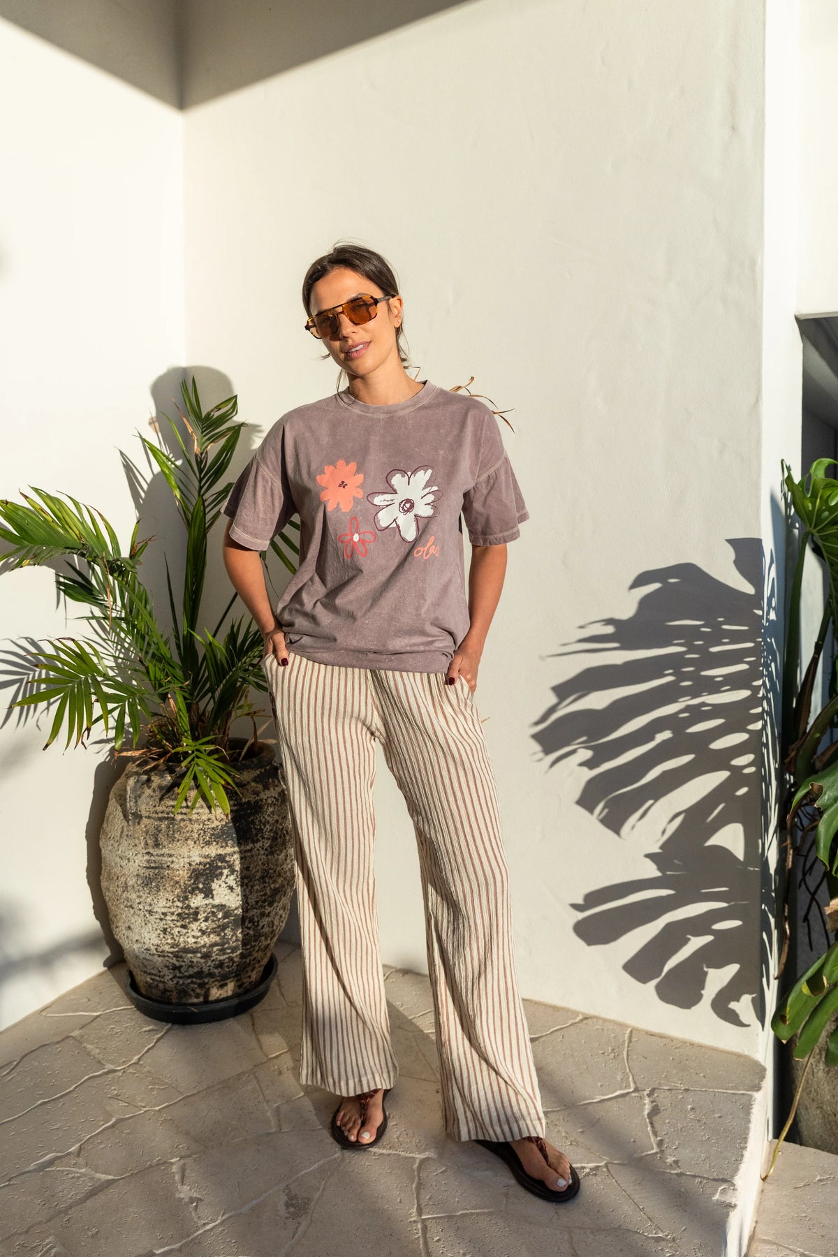 Olas Bloom Tee