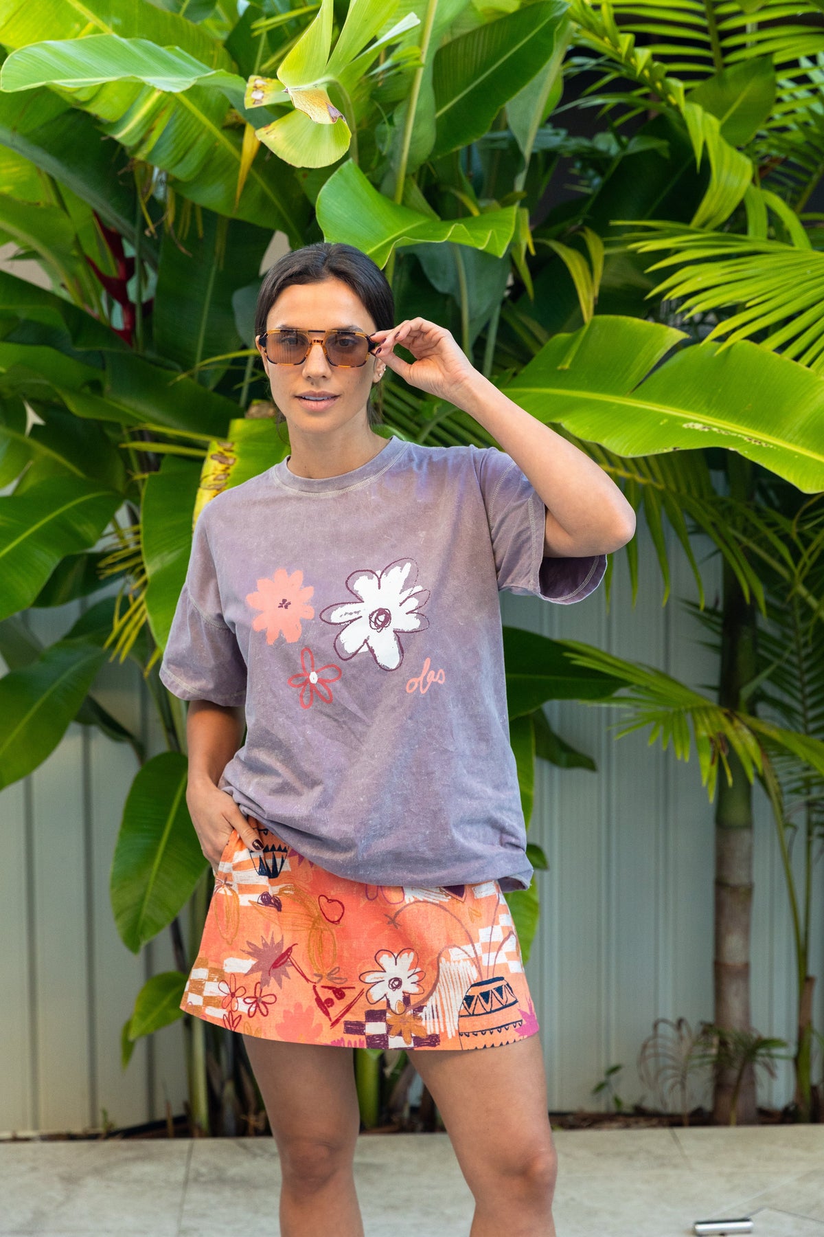 Olas Bloom Tee