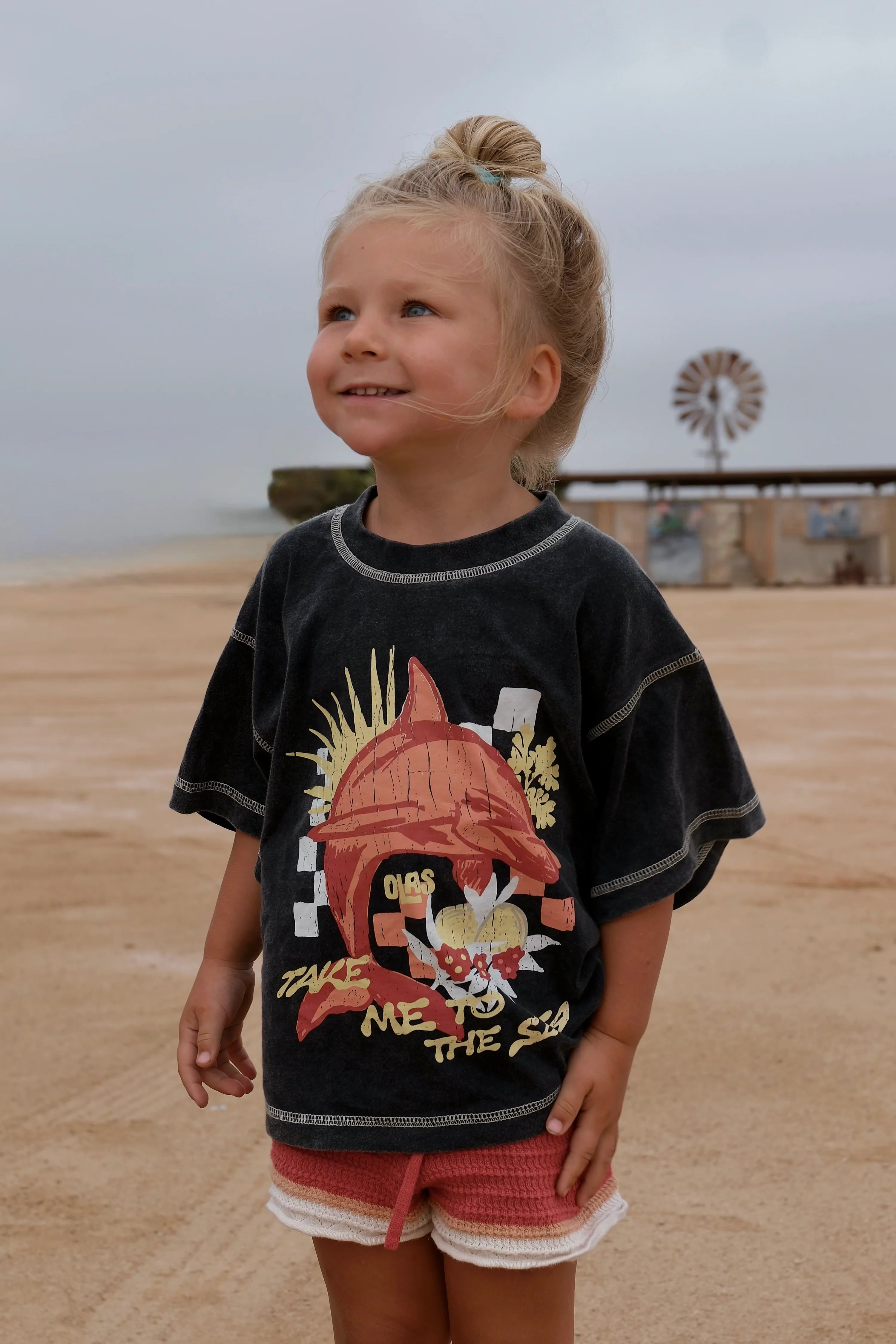 Olas Sea Calling Mini Tee