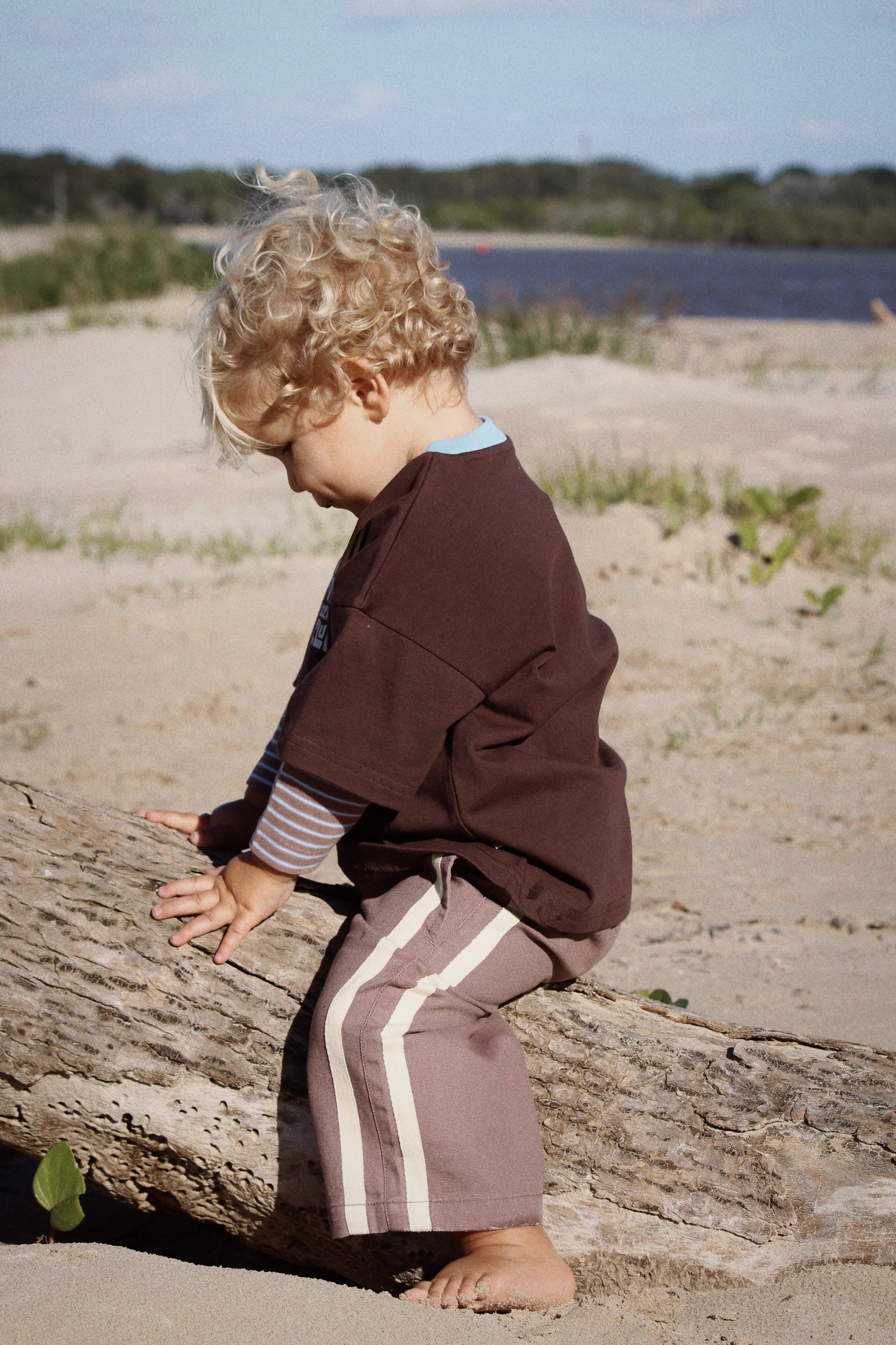 Olas Social Club Layered Mini Tee