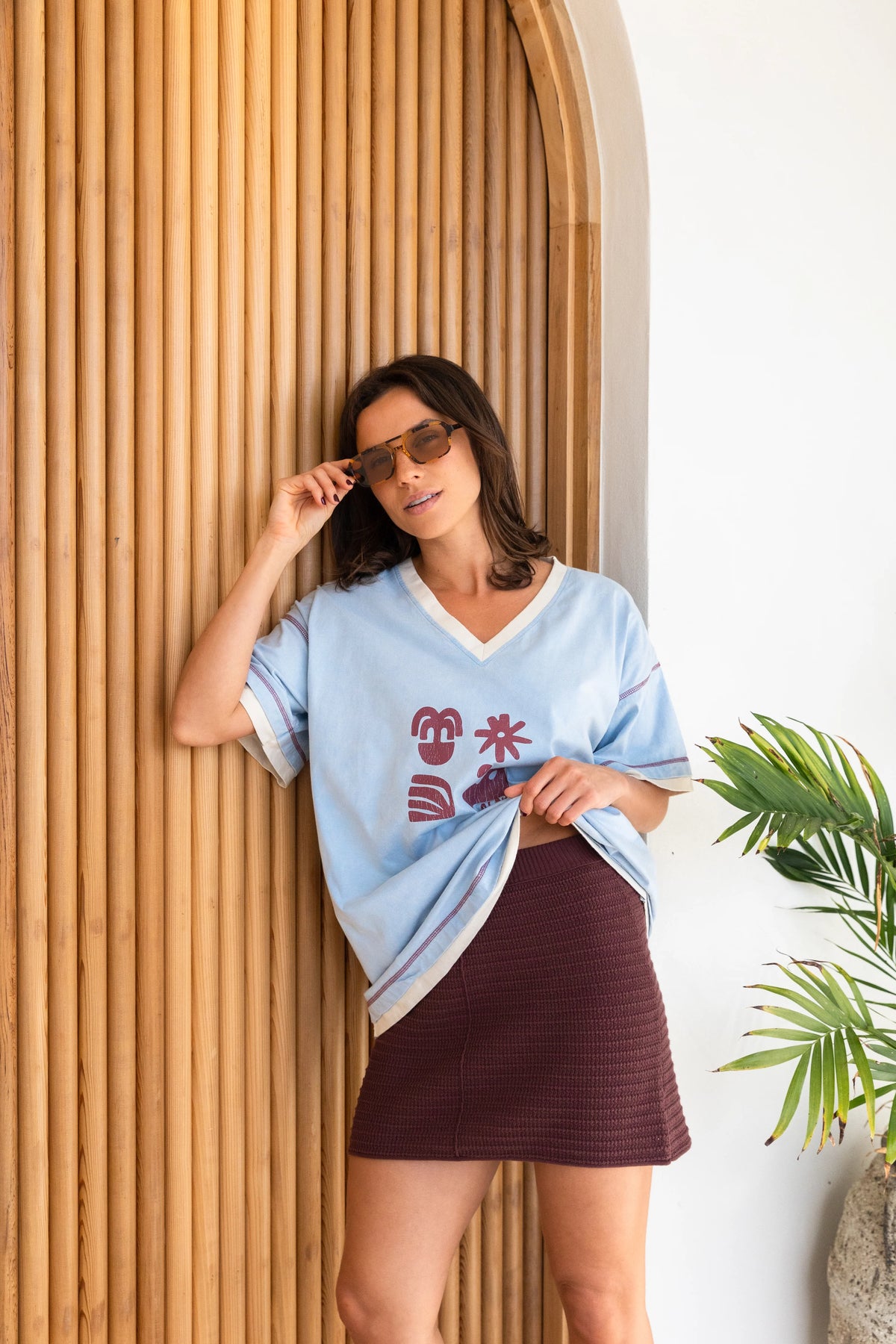 Olas Terra Knit Skirt
