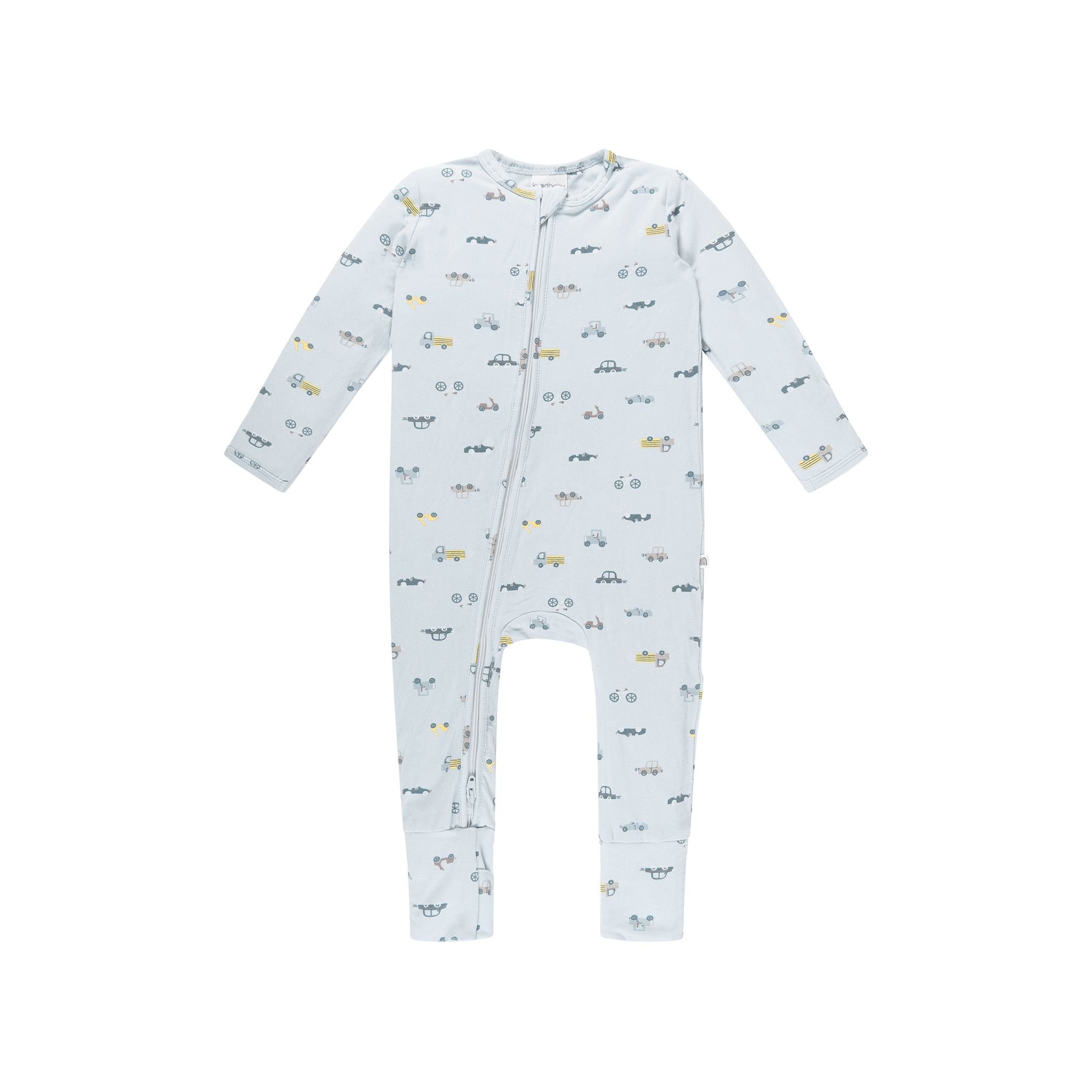 Kynd Day or Night Onesie - Blue Haze Cars