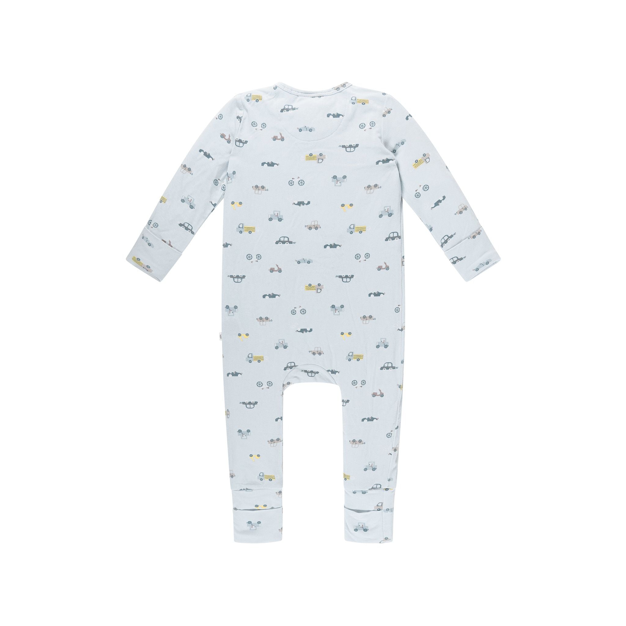 Kynd Day or Night Onesie - Blue Haze Cars