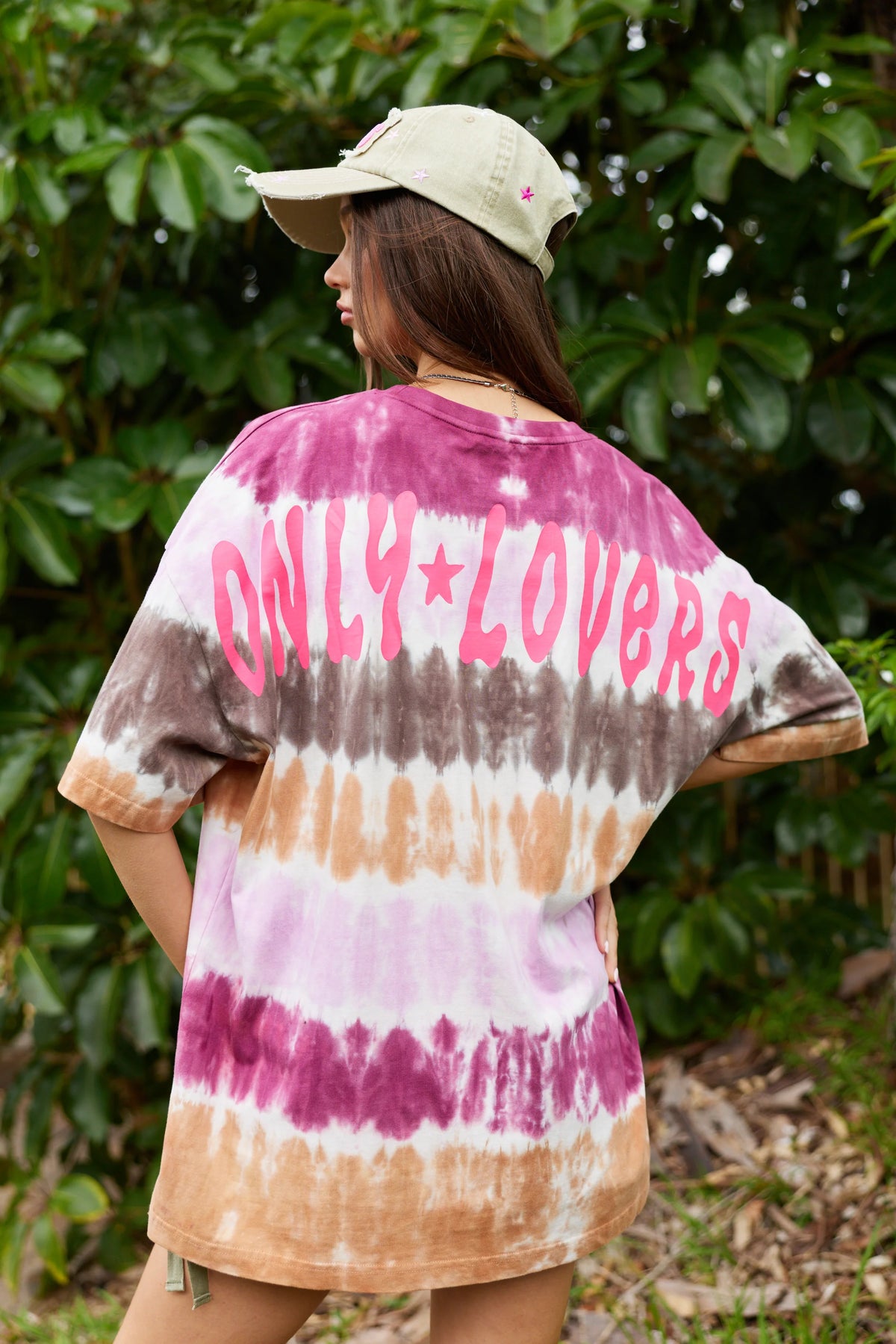 Only Lovers Left Starburst Tie Dye Tee - Passiona 