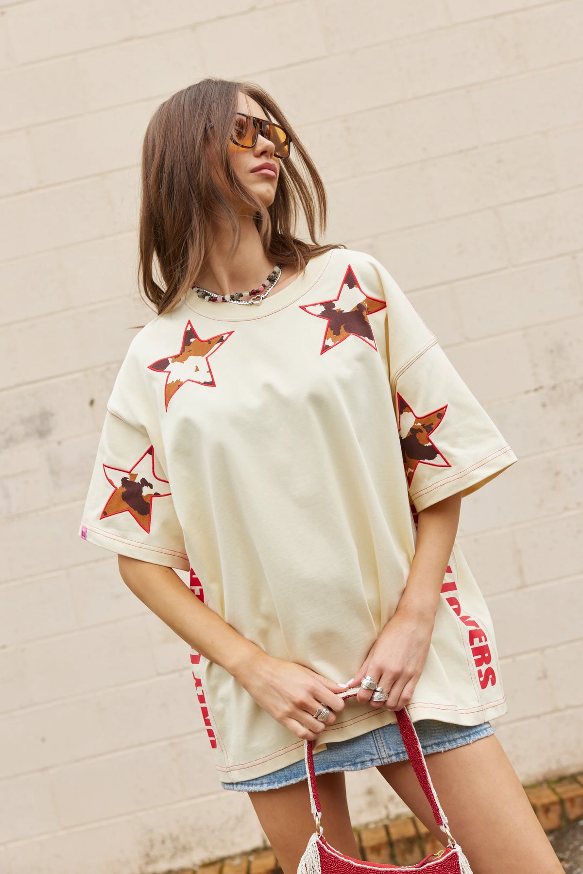 Only Lovers Left Starstruck Tee - Rodeo