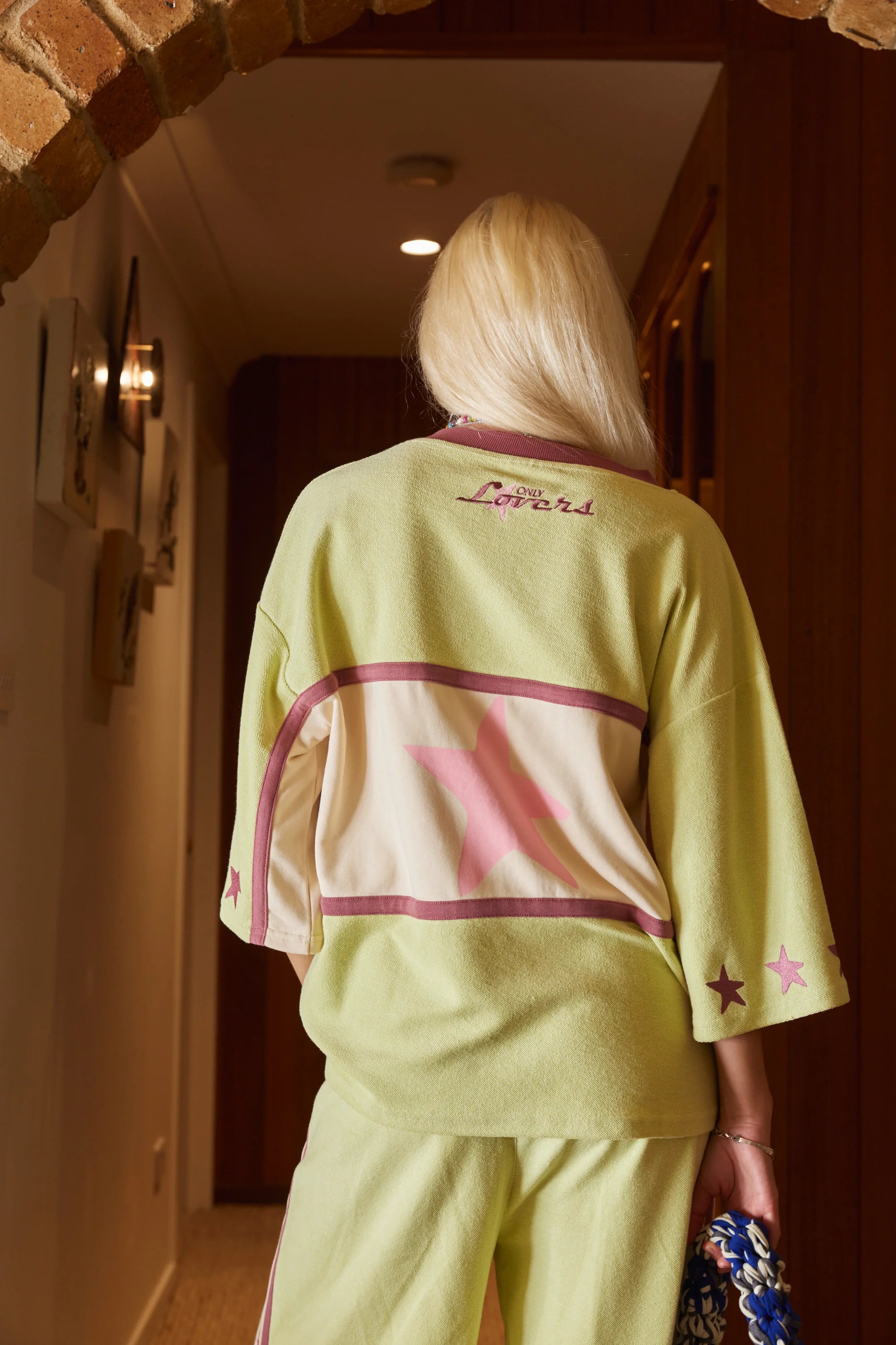 Only Lovers Left Surf League Jersey - Pistachio