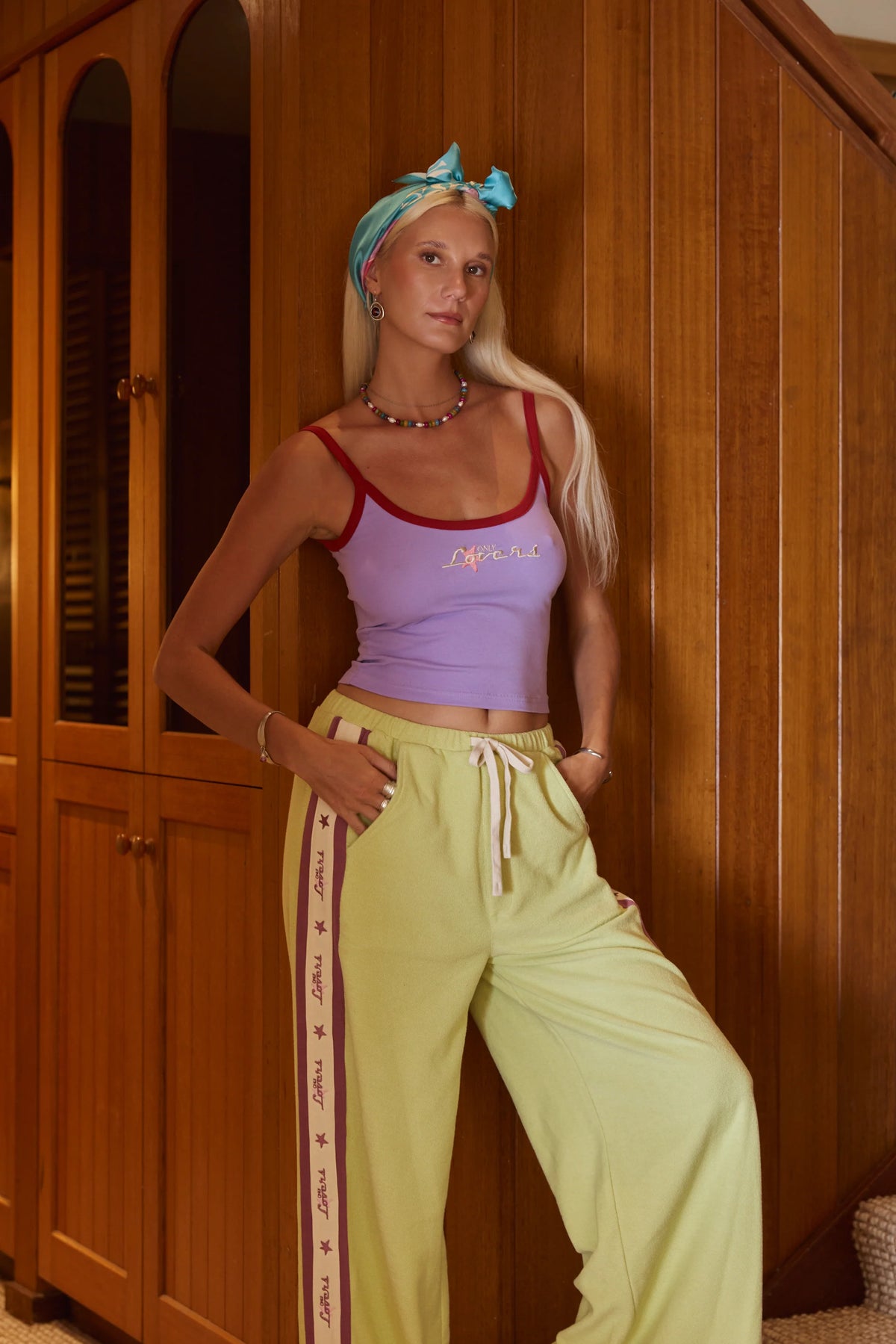 Only Lovers Left Surf League Singlet