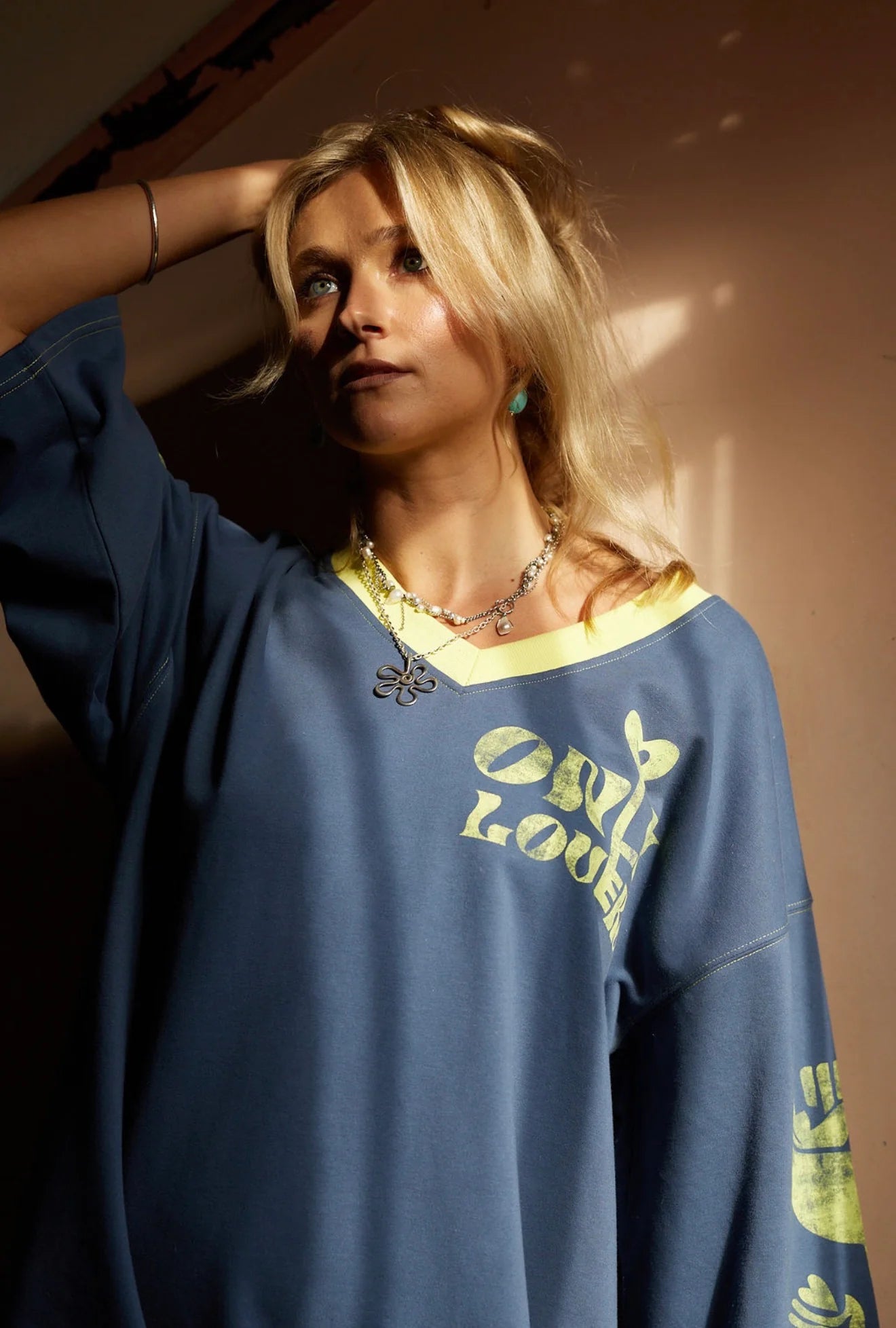 Only Lovers Left ‘The Roses’ Tee Dress - Avalon