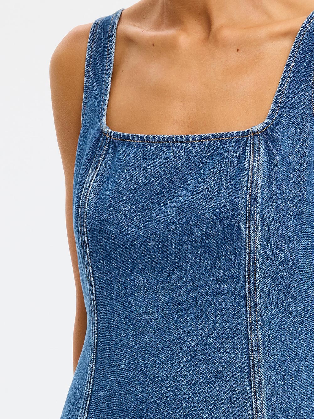 Kivari Oriana Denim Mini Dress