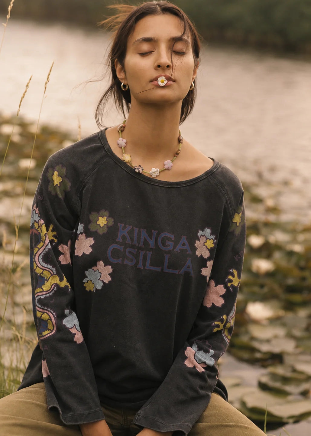 Kinga Csilla Petalo Sadie LS Tee