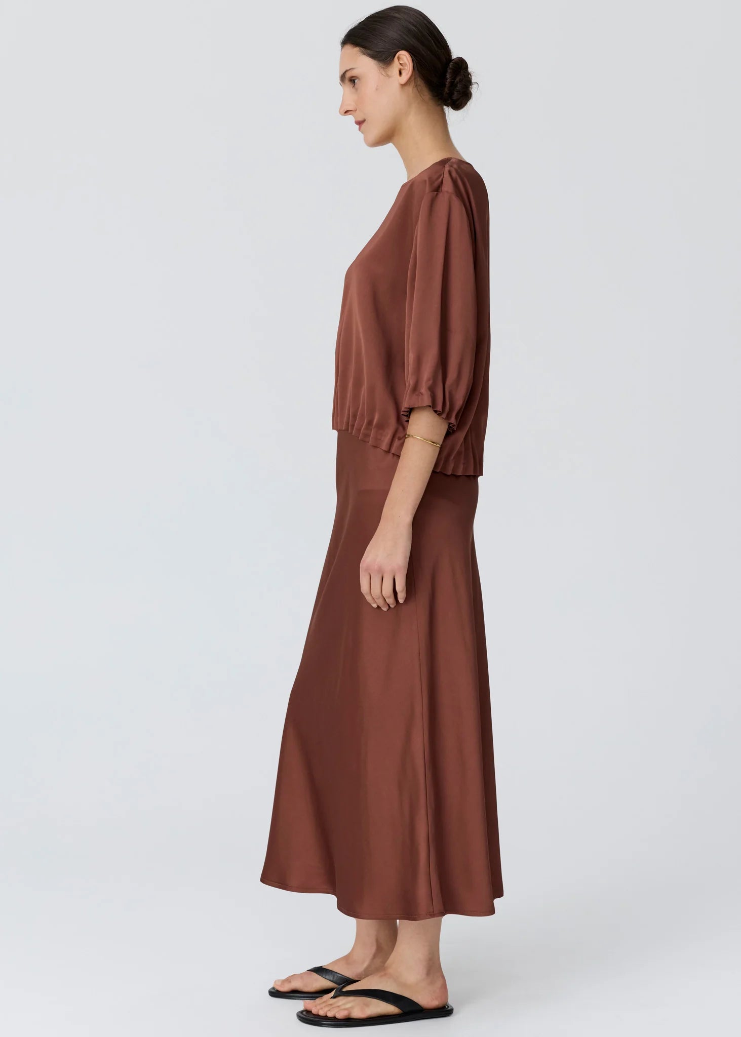 POL Innes Tuck Top - Toffee