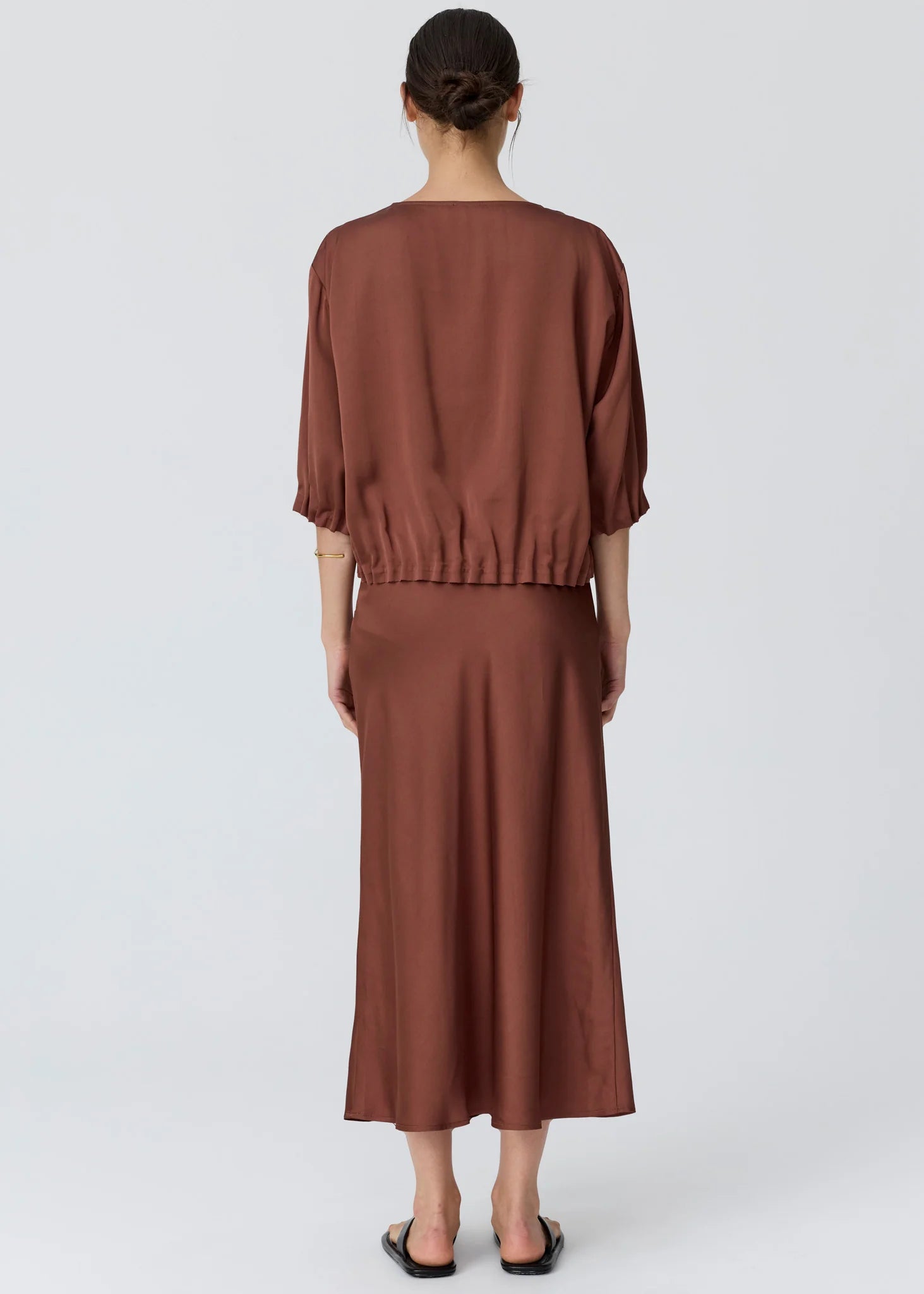POL Innes Tuck Top - Toffee
