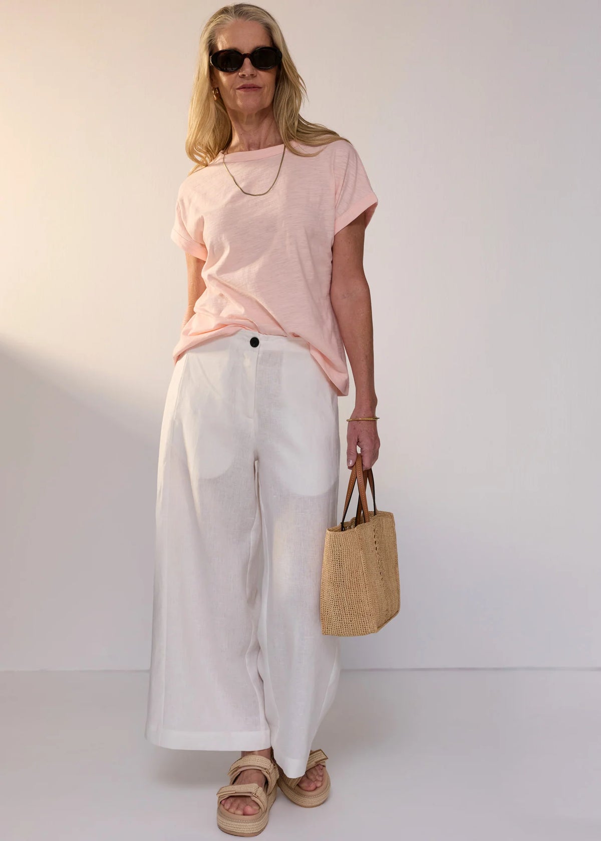 POL Onda Pant - White