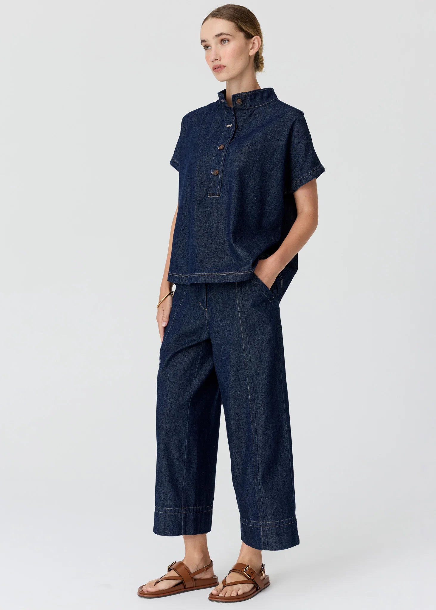 POL Anise Shirt - Ink