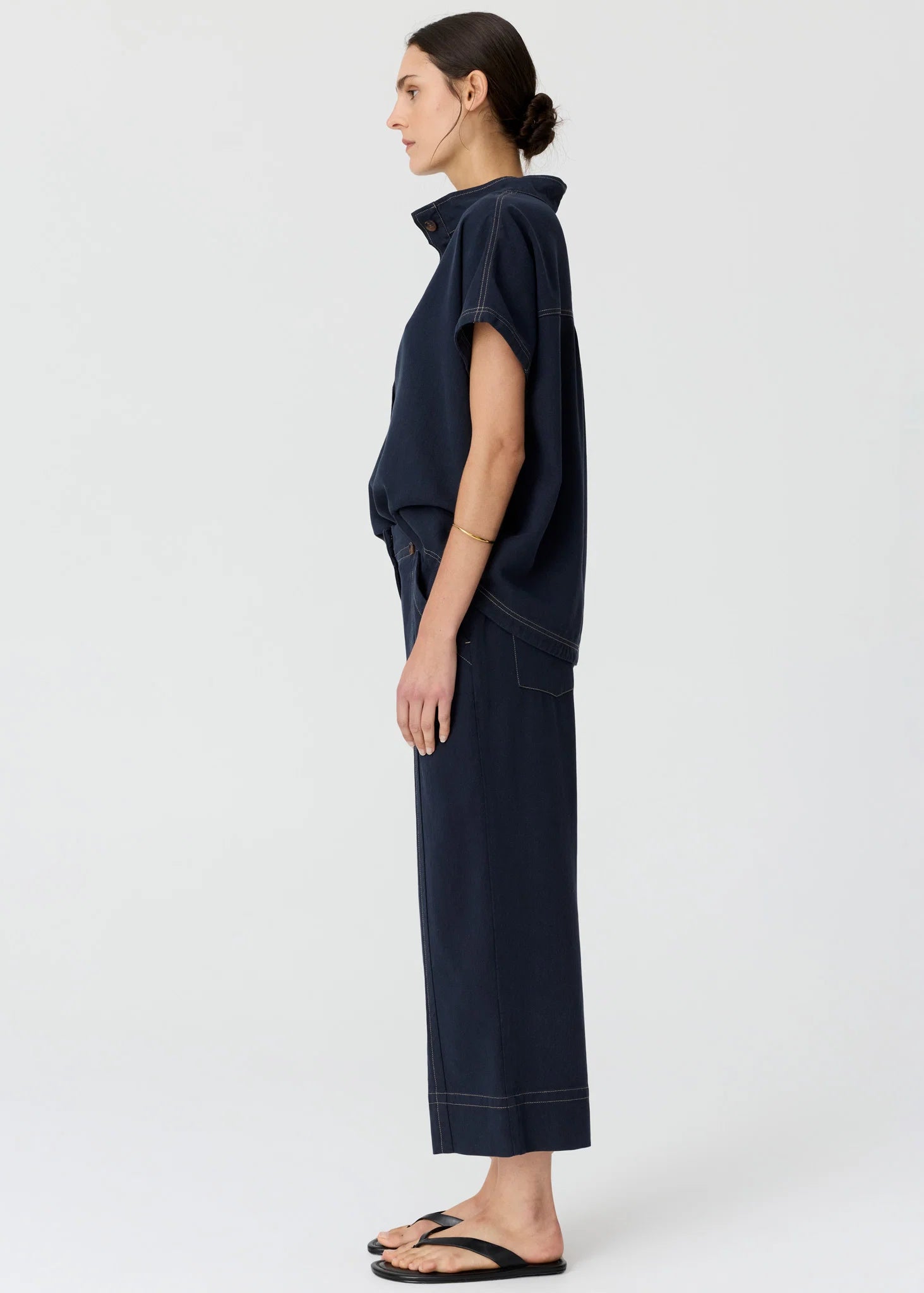 POL Anise Crop Pant - Ink