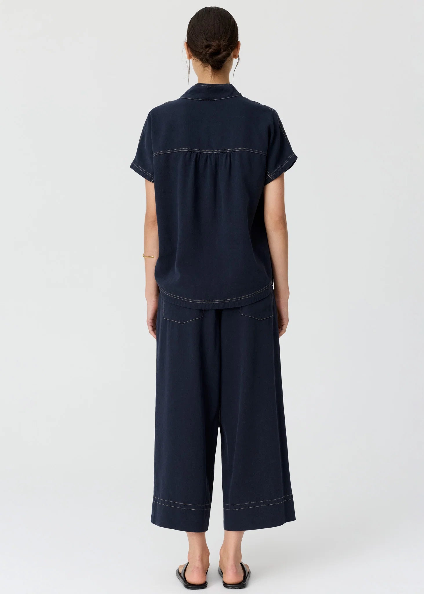 POL Anise Crop Pant - Ink