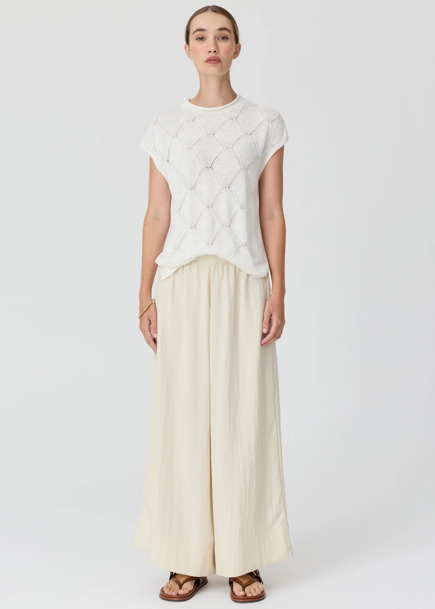 POL Aster Pant - Ecru