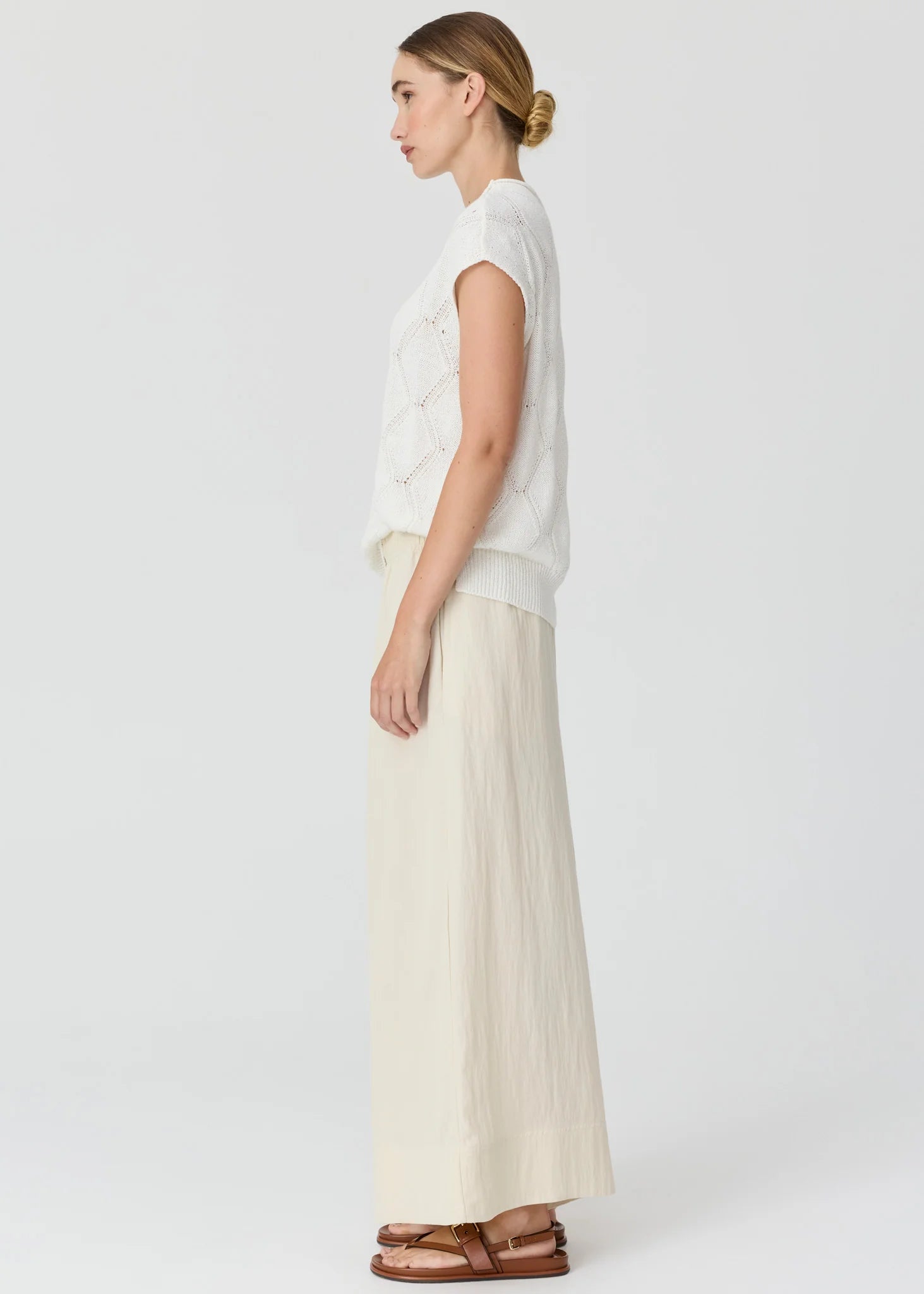 POL Aster Pant - Ecru