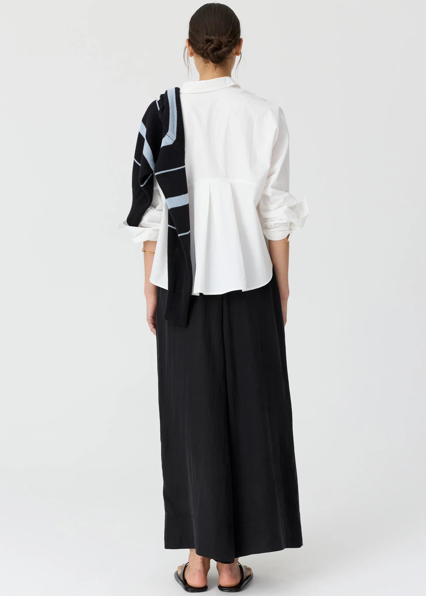 POL Elina 2 Way Shirt - White