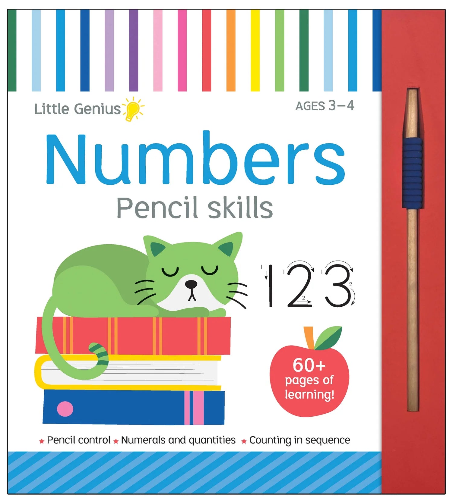 Pencil Skills Activity Pad - Numbers