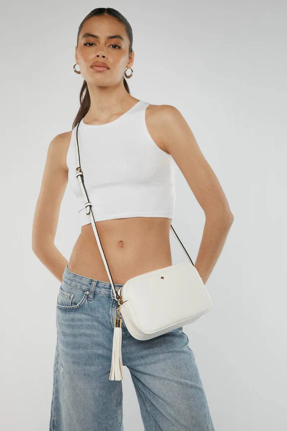 Peta + Jain Crossbody Camera Bag - White