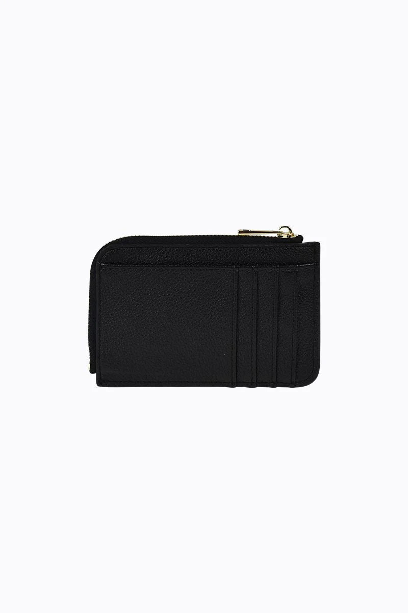 Peta + Jain Fitz CC Wallet - Black Pebble/Gold