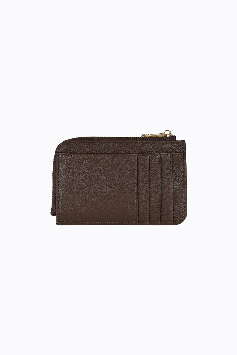 Peta + Jain Fitz Wallet - Choc/Pebble
