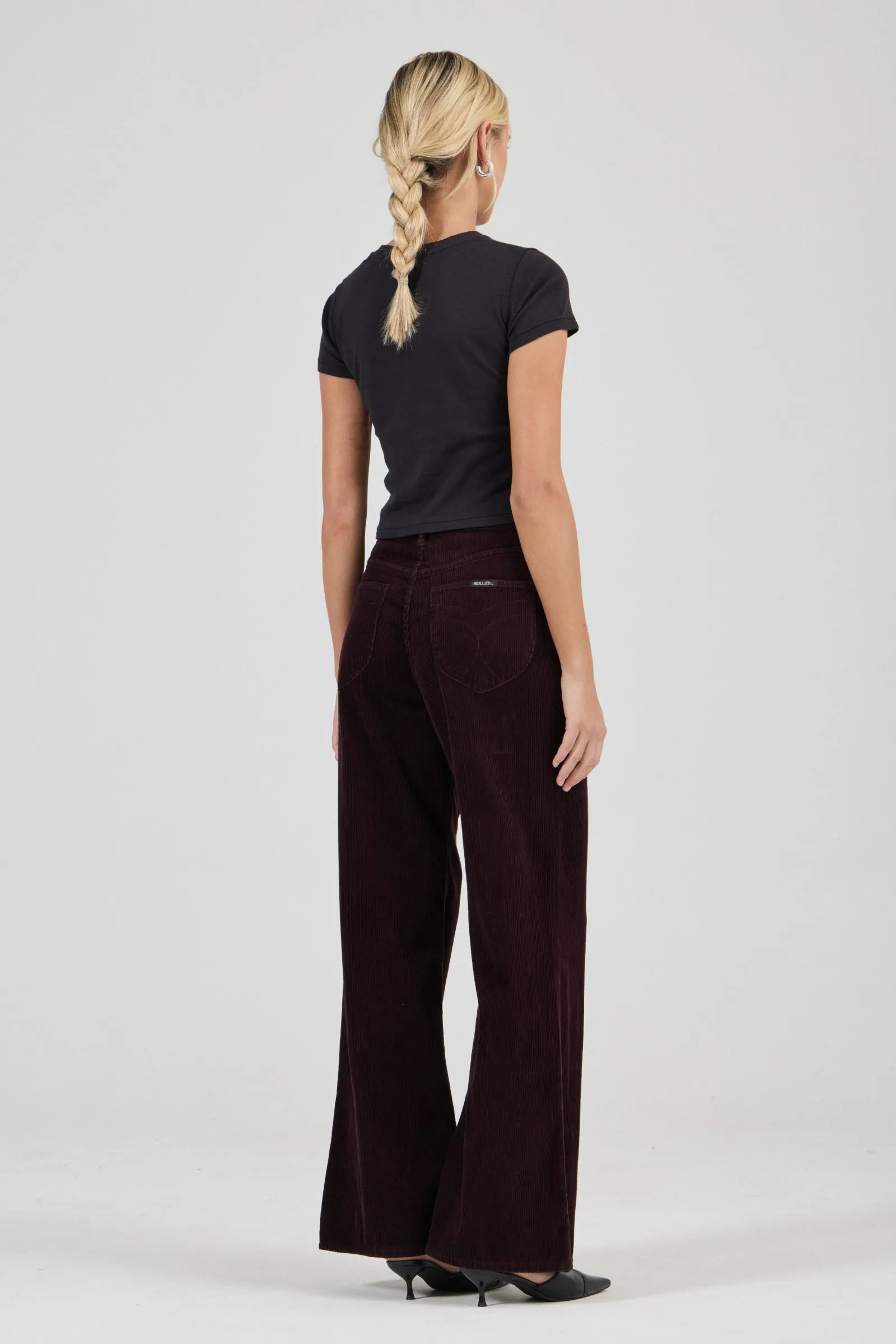 Rollas Relaxed Sailor Long Cord - Dark Cherry