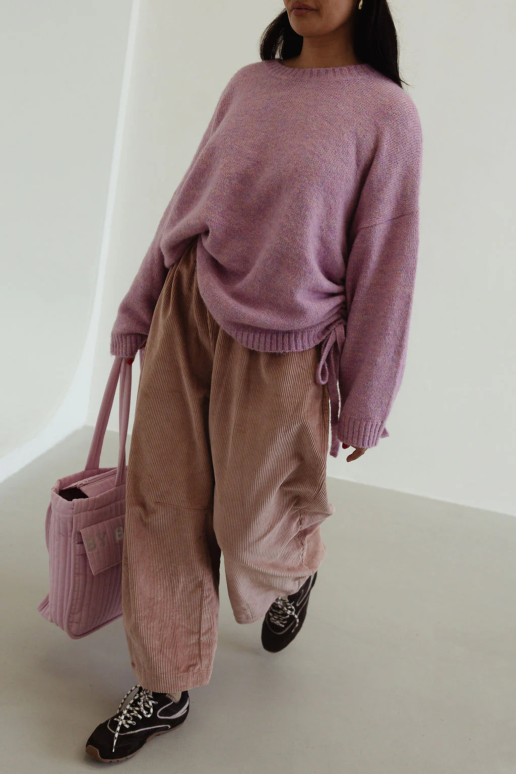 By Billie Ren Cord Pant - Dusk Pink