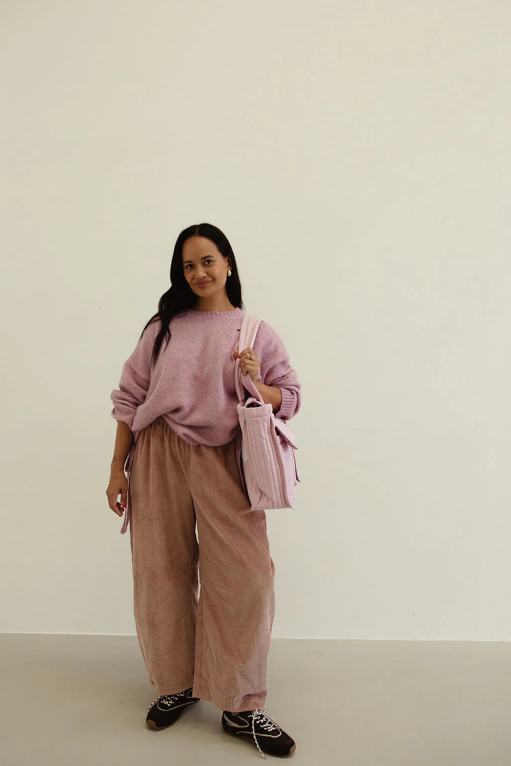 By Billie Ren Cord Pant - Dusk Pink