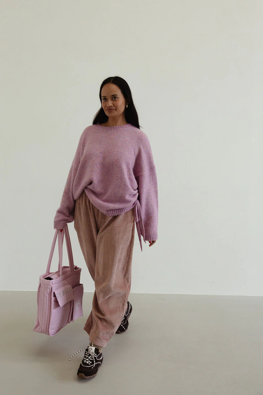 By Billie Ren Cord Pant - Dusk Pink