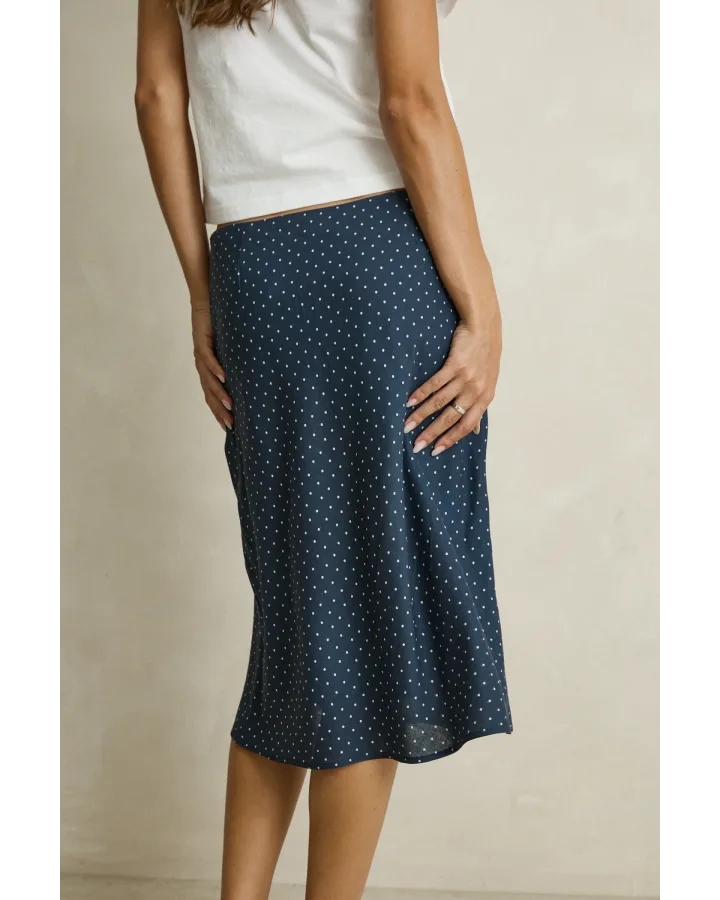 Rhythm Maisy Midi Skirt - Blue