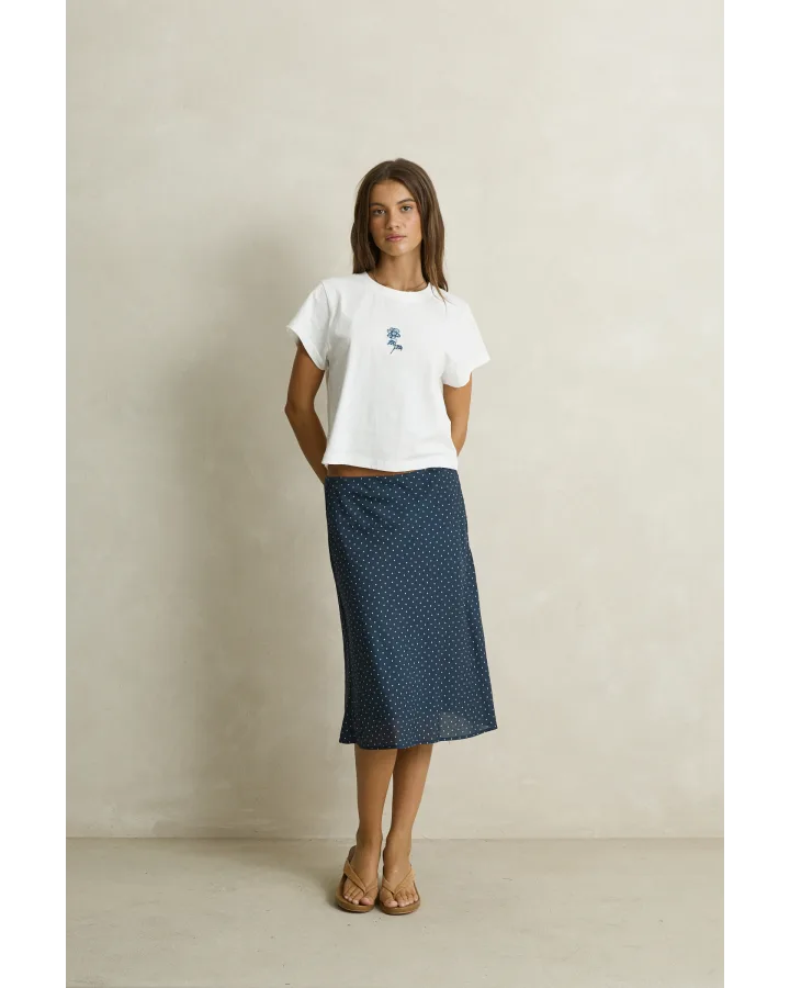 Rhythm Maisy Midi Skirt - Blue