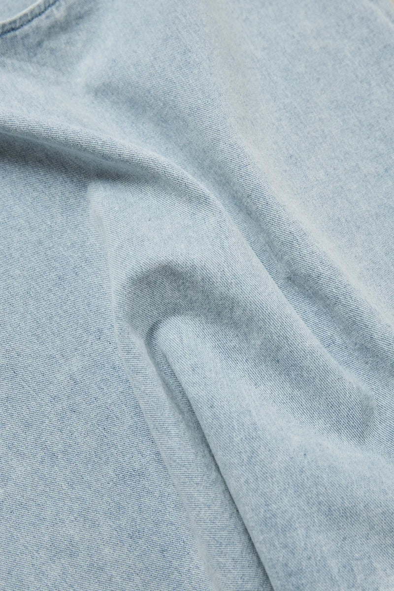 Rhythm Riley Denim Mini Dress - Light Wash
