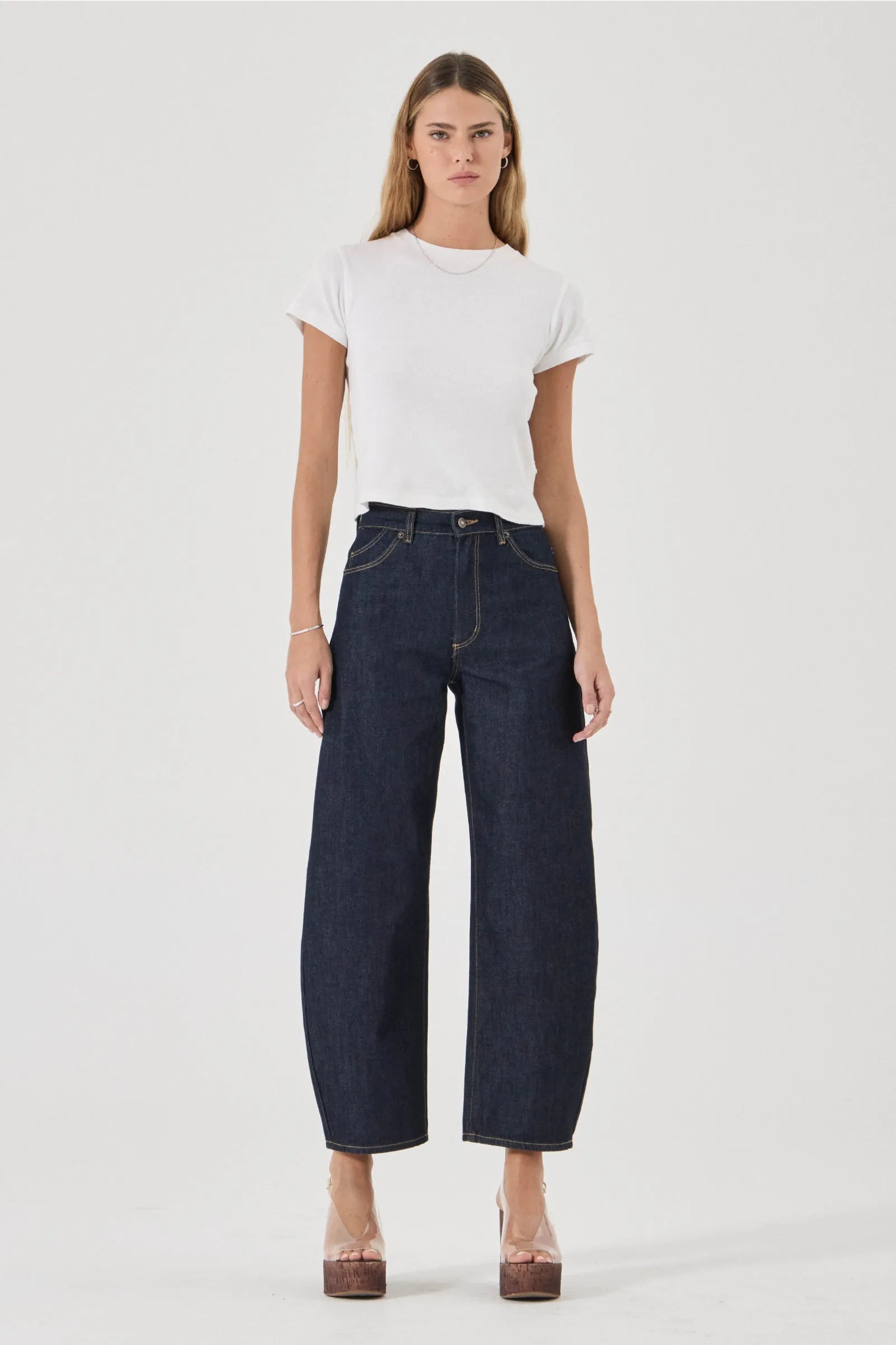 Rollas Gigi Barrel Jean - Super Rinse