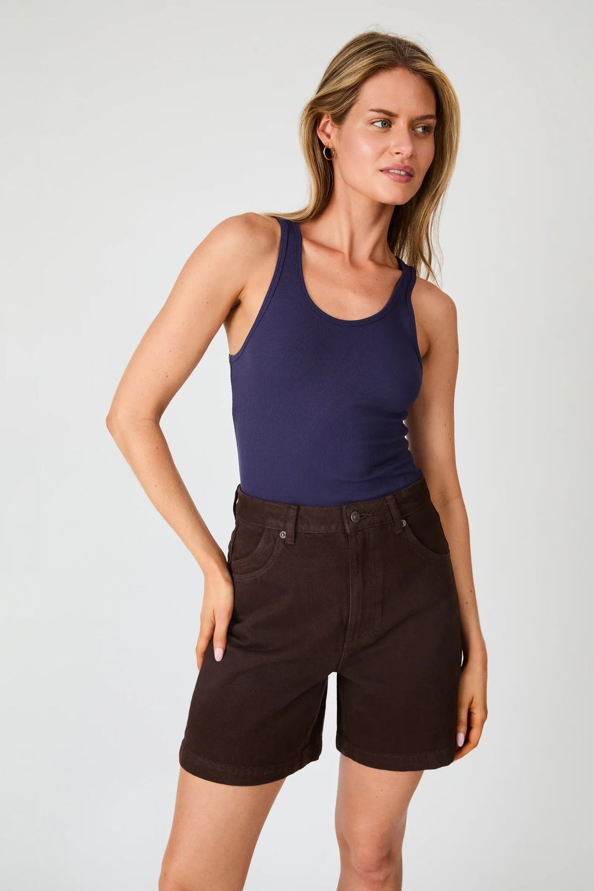 Rollas Super Mirage Short - Chocolate