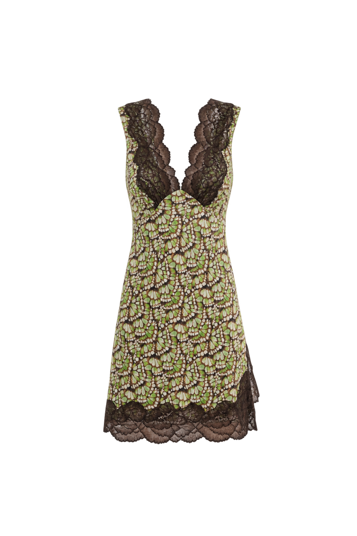 Rowie Annie Silk Mini Dress - Papillon