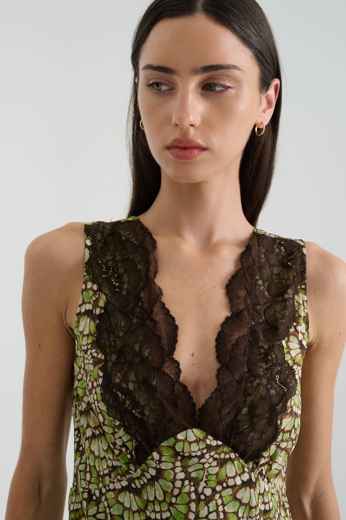 Rowie Annie Silk Mini Dress - Papillon