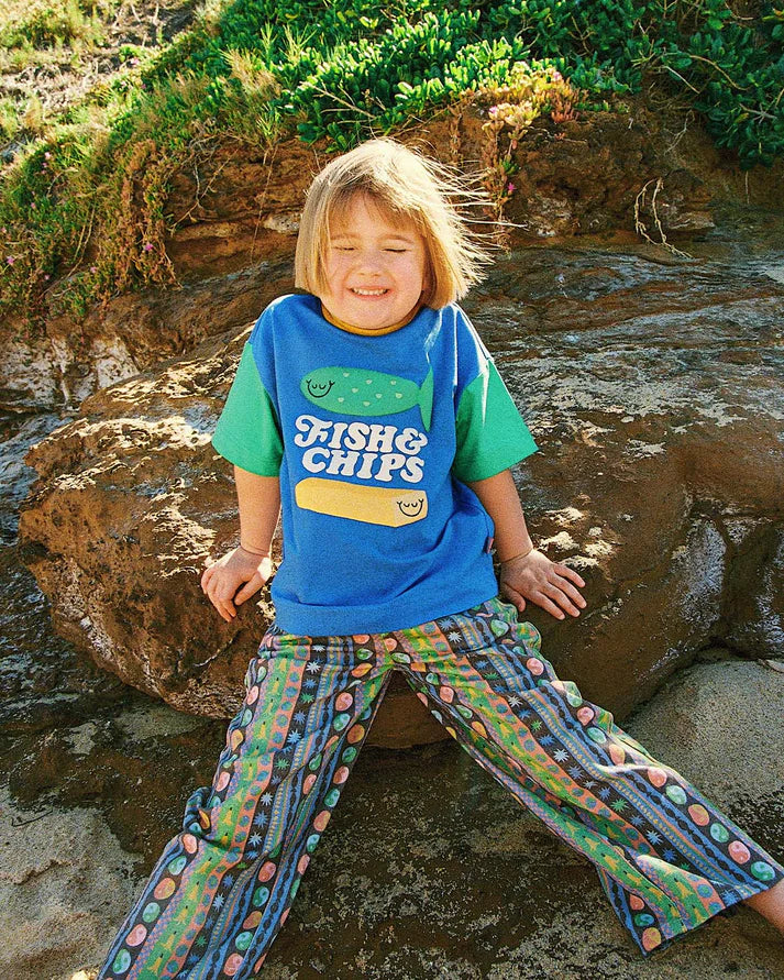 Sandcastle Rascals Splicy Tee - Blue