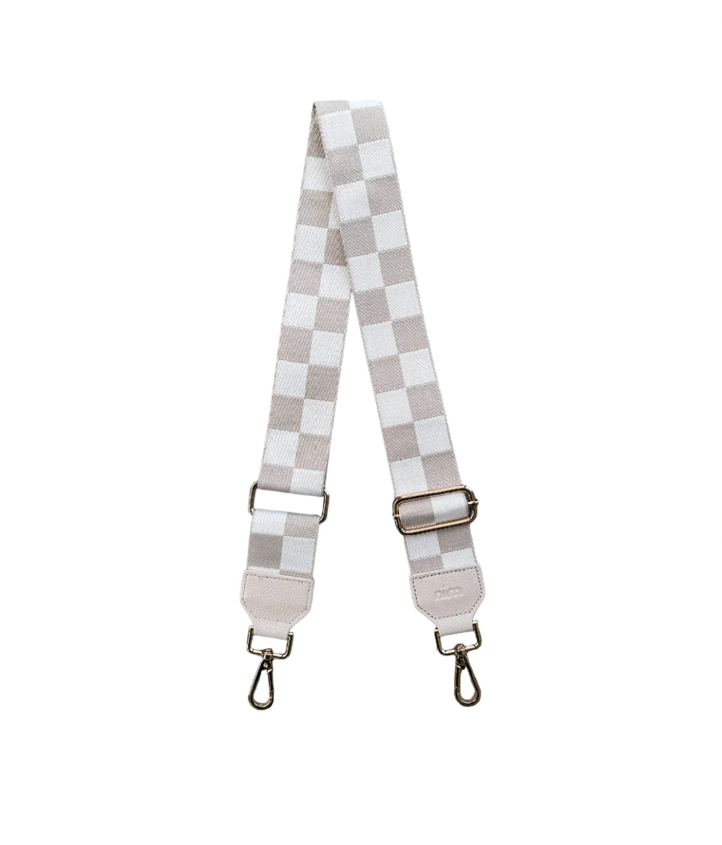 Nim Shoulder Strap - Creme Check